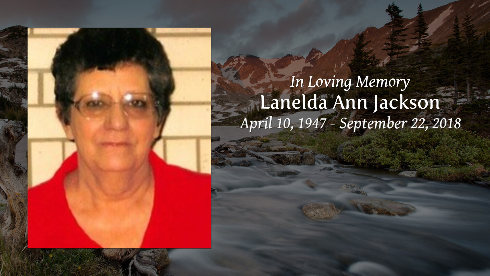 Obituary | Lanelda Ann Jackson of Elk
