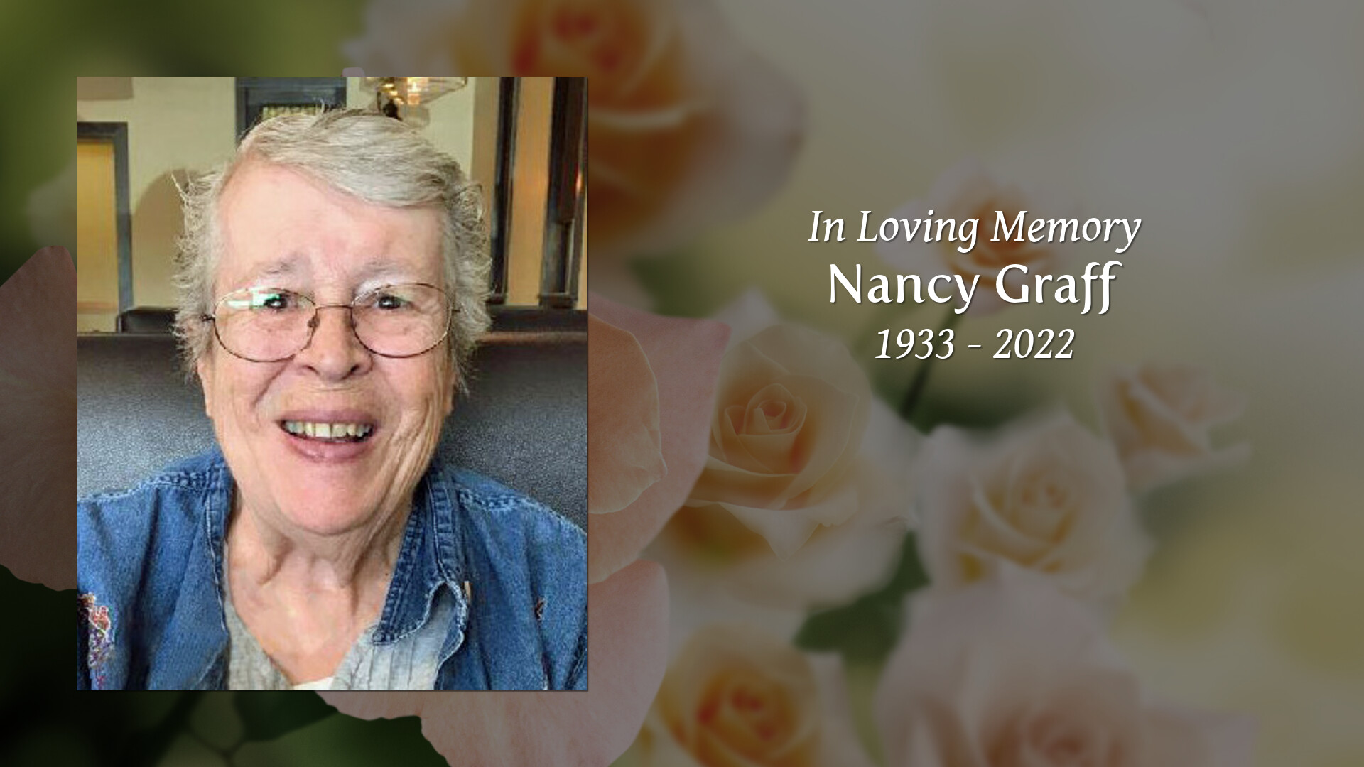 Nancy Graff Tribute Video