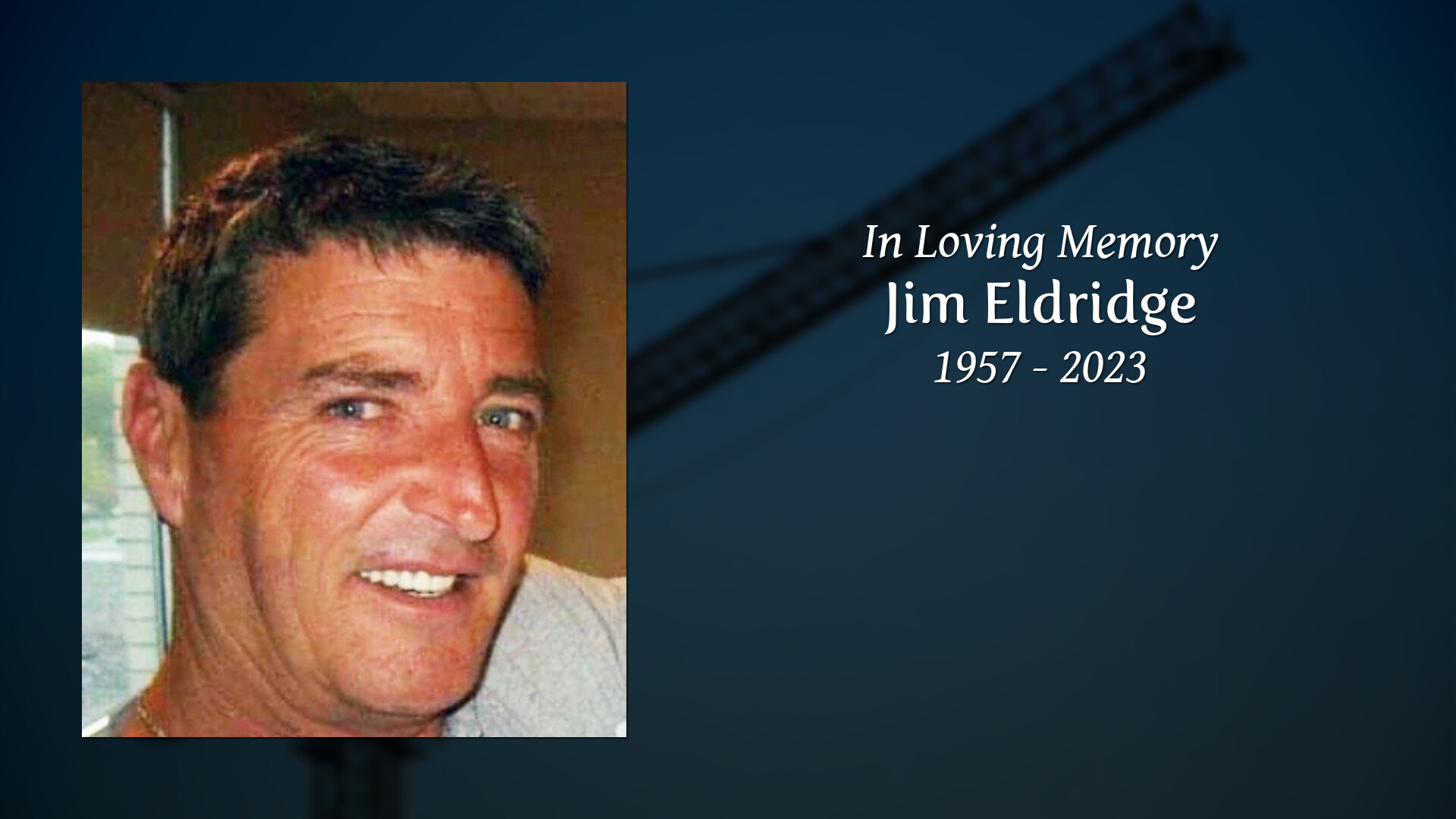 Jim Eldridge Tribute Video