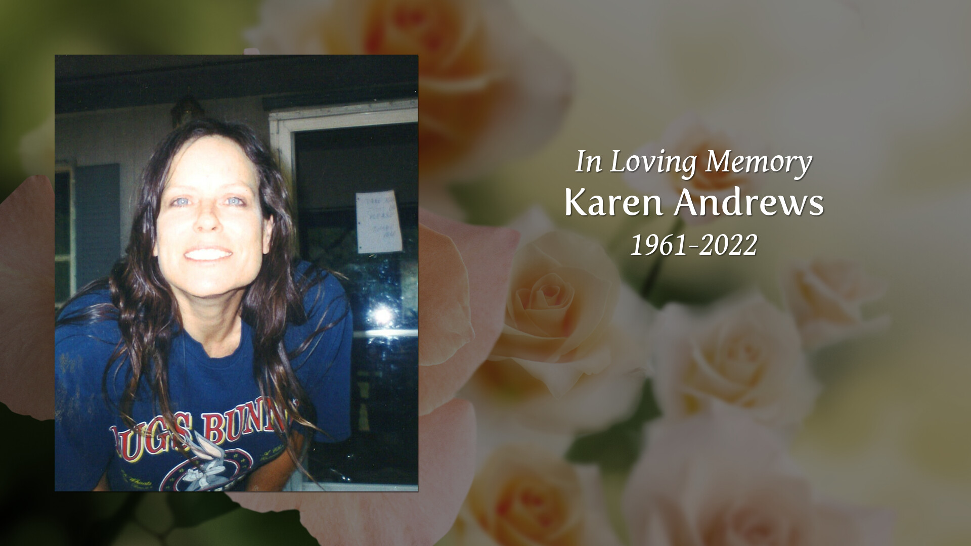 Karen Andrews Tribute Video