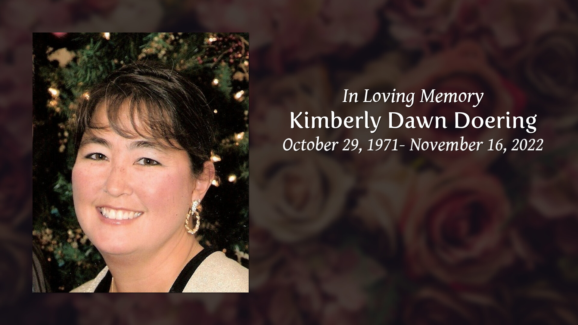 Kimberly Dawn Doering Tribute Video