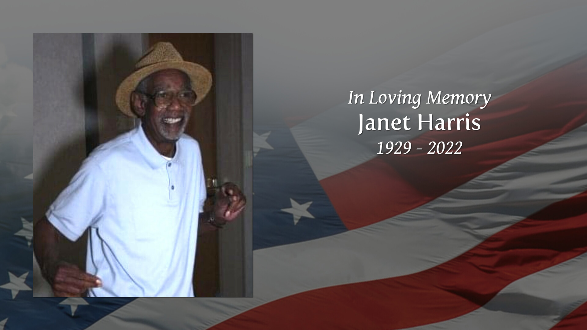 Harris Tribute Video