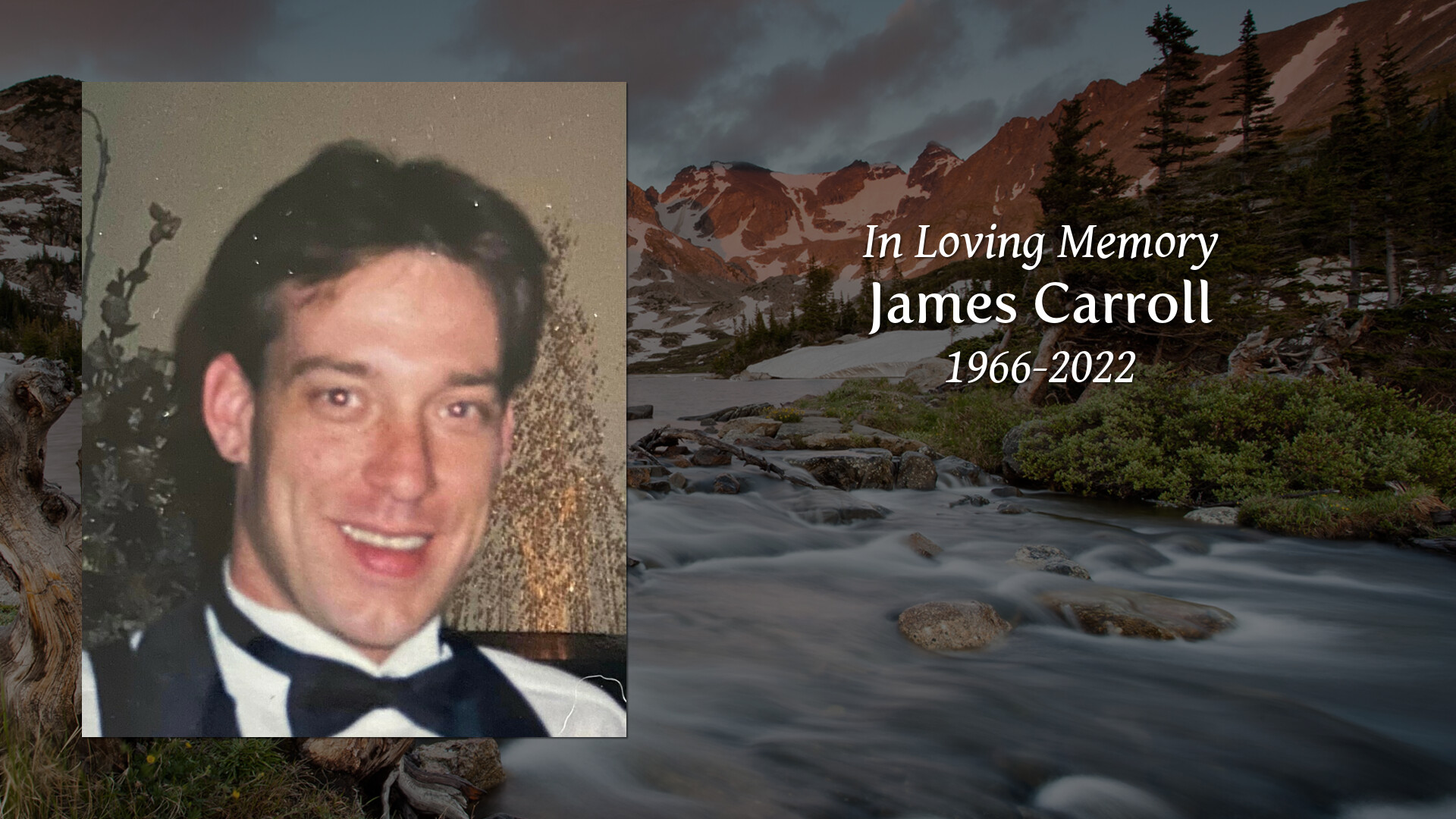 James Carroll Tribute Video
