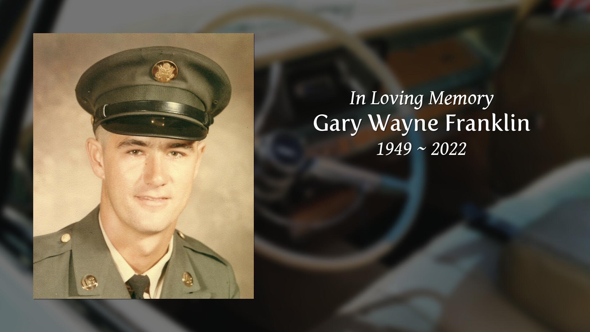 Gary Wayne Franklin Tribute Video