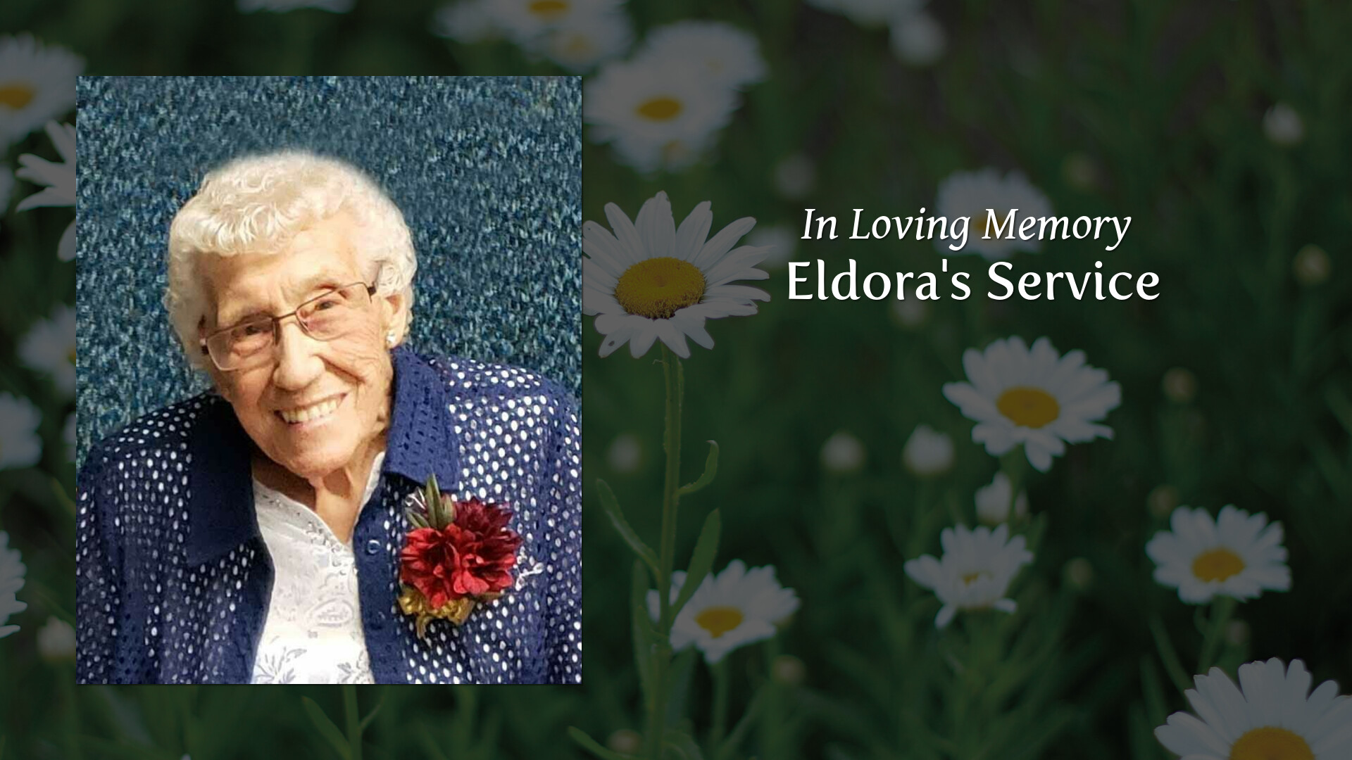 Eldora's Service Tribute Video