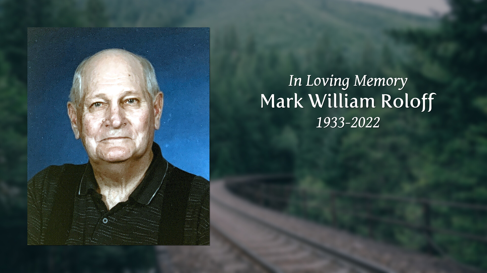 Mark William Roloff - Tribute Video