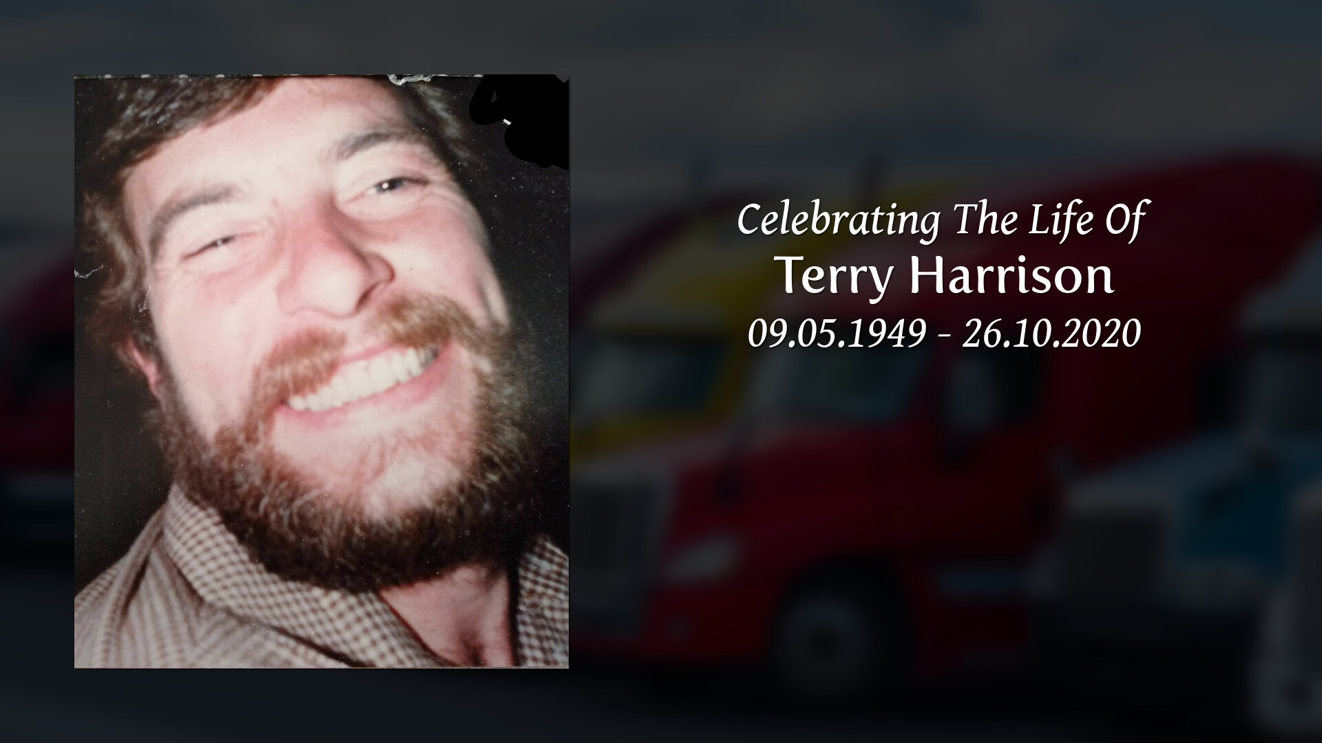Terry Harrison - Tribute Video