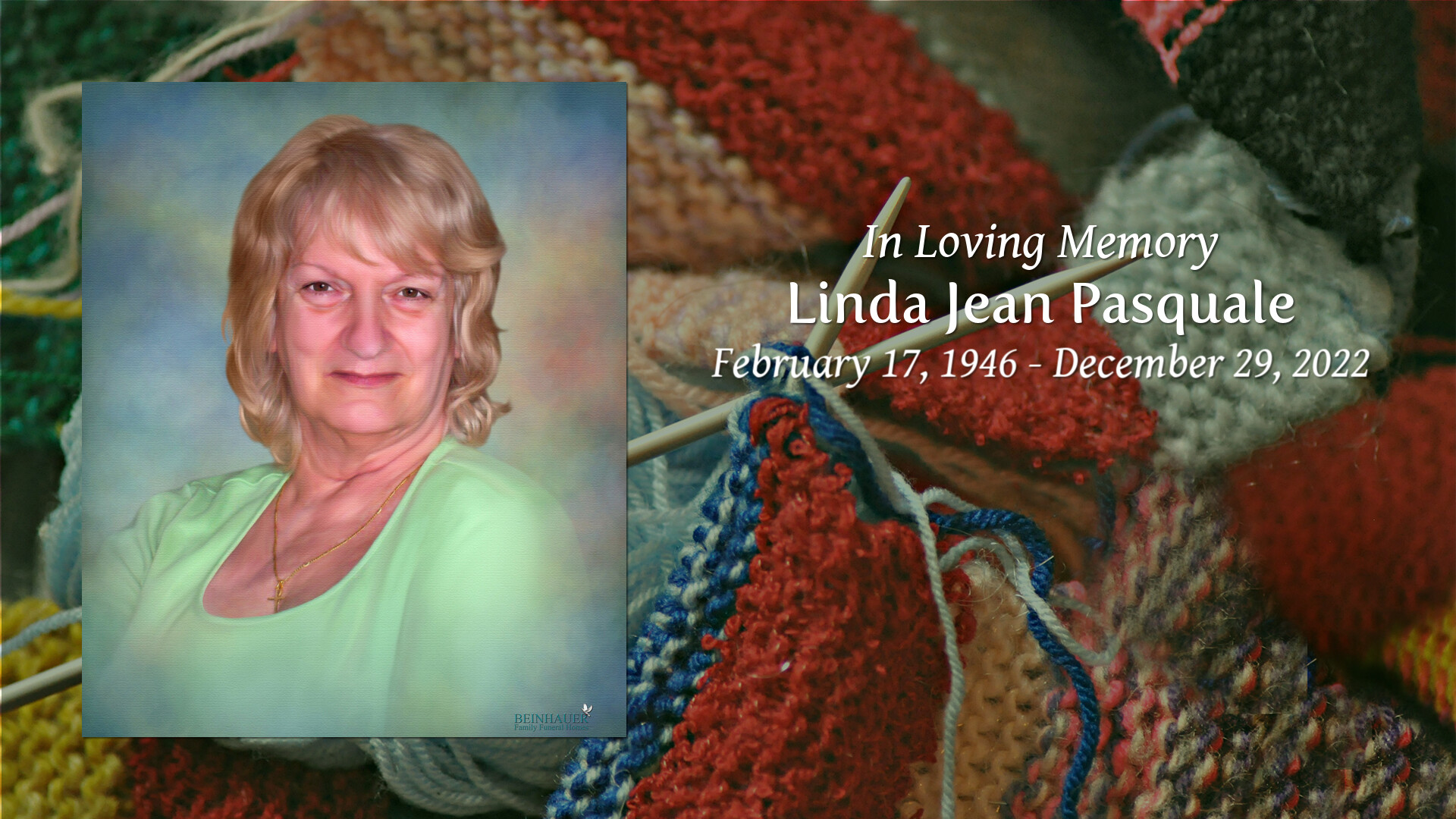 Linda jean pasquale tribute video