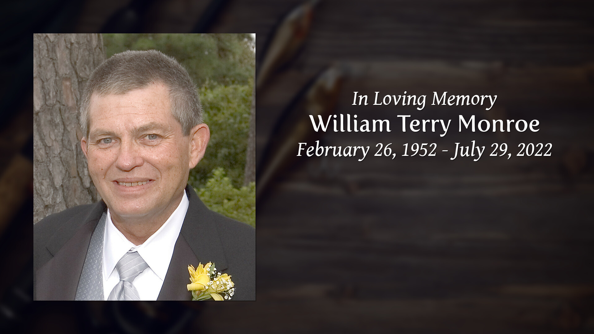 William Terry Monroe Tribute Video
