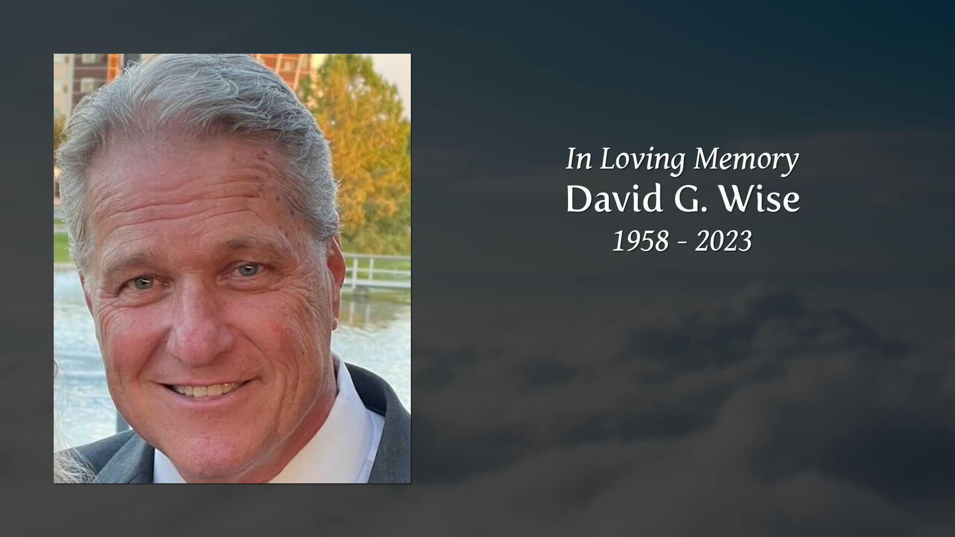 David G. Wise Tribute Video
