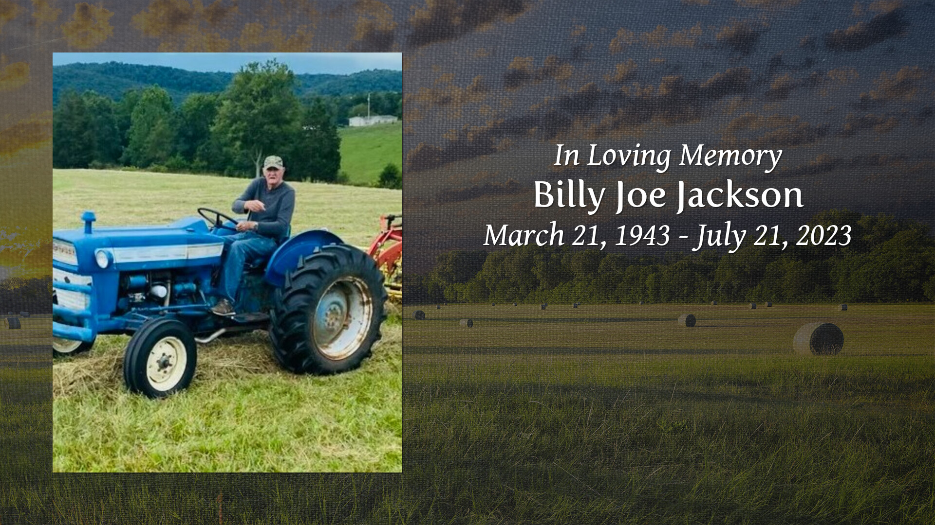 Billy Joe Jackson Tribute Video