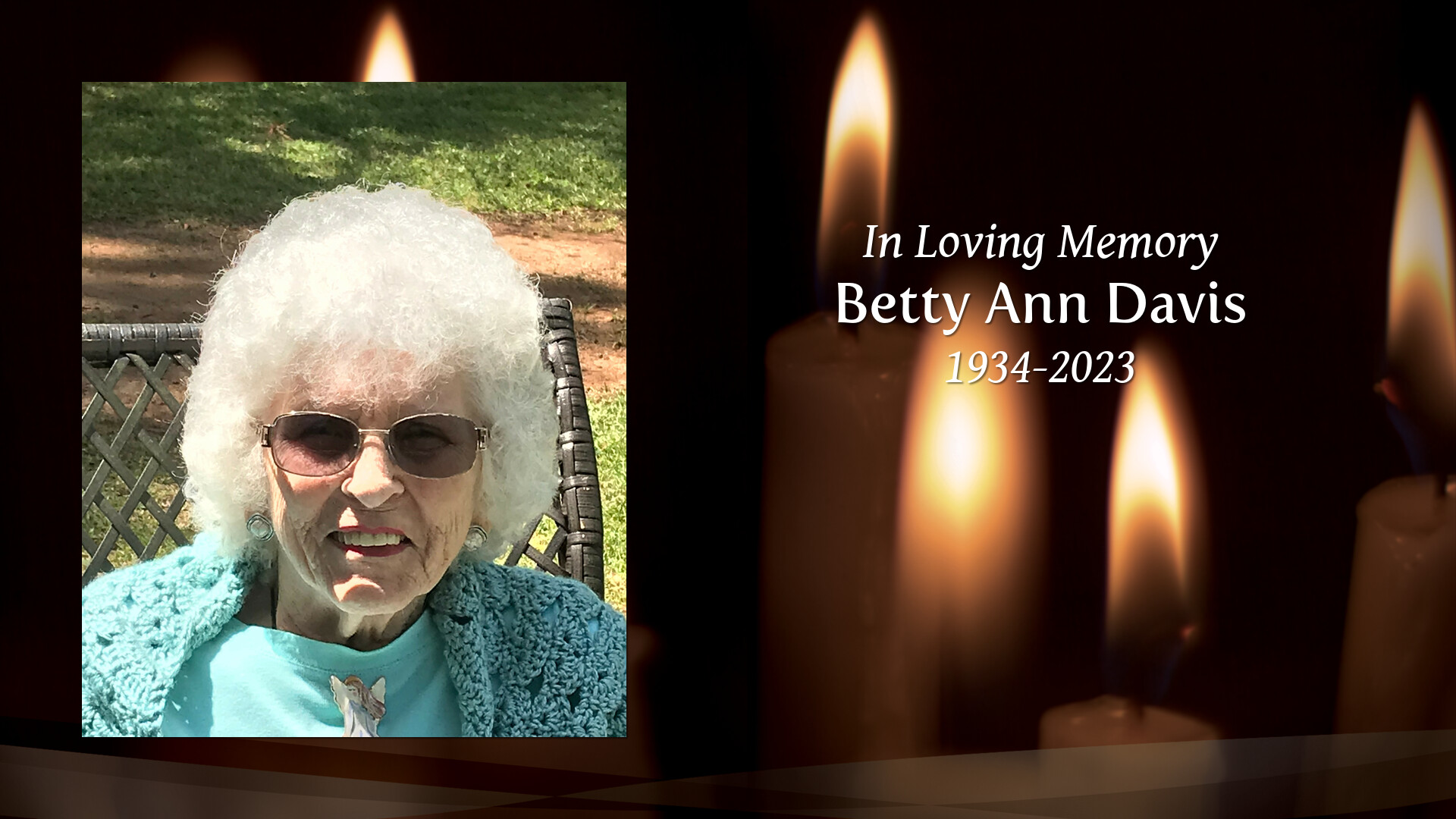 Betty Ann Davis Tribute Video