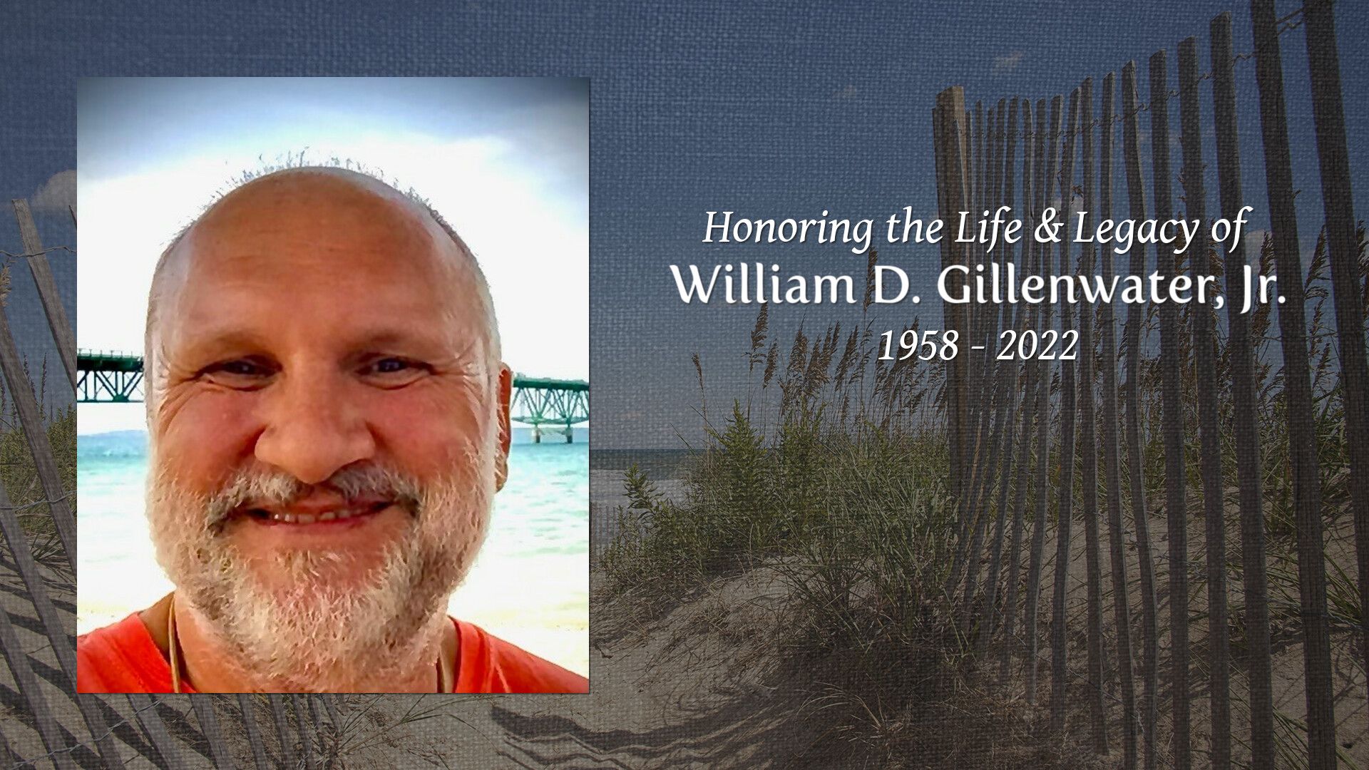 William d gillenwater jr tribute video