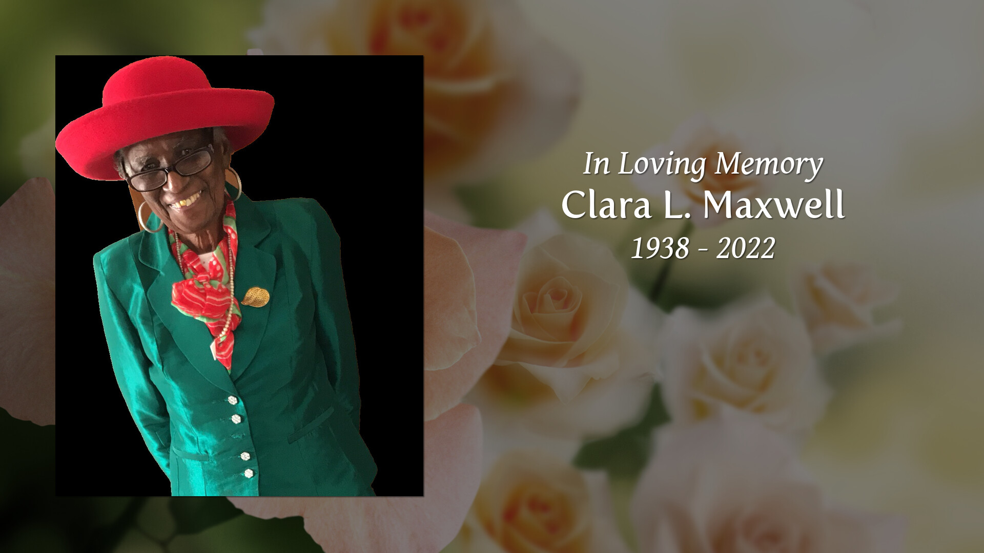 Clara L. Maxwell - Tribute Video