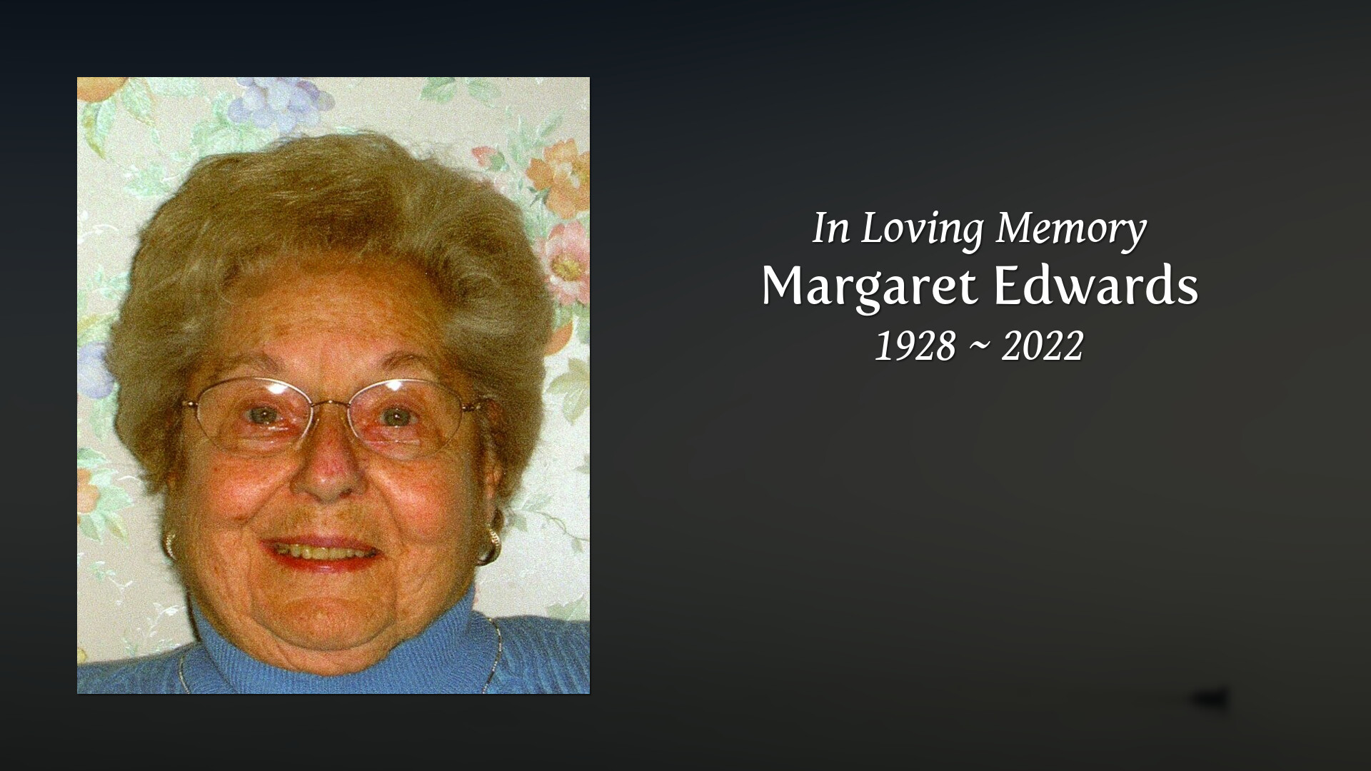 Margaret Edwards Tribute Video