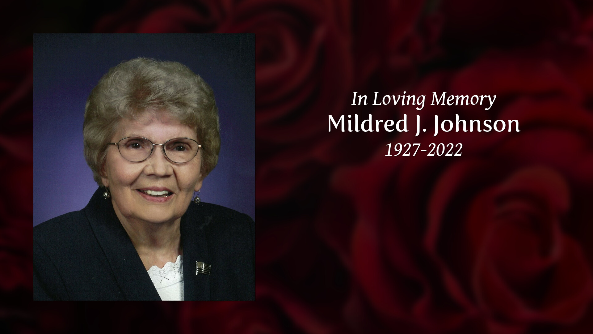 Mildred J. Johnson Tribute Video