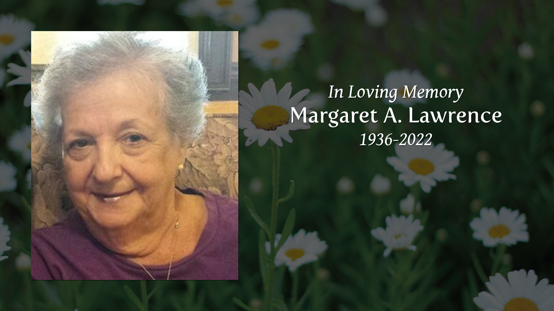 Margaret A. Lawrence Tribute Video