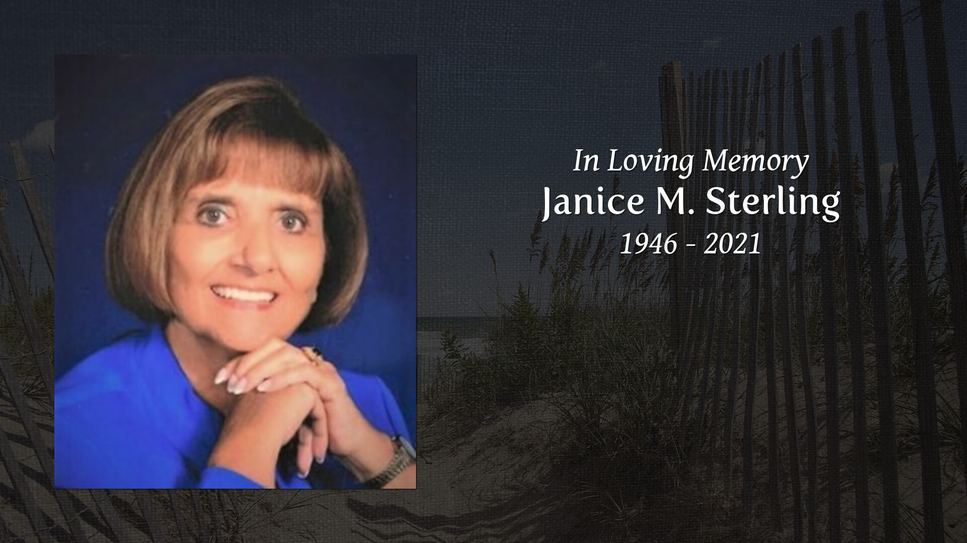Janice M Sterling Tribute Video
