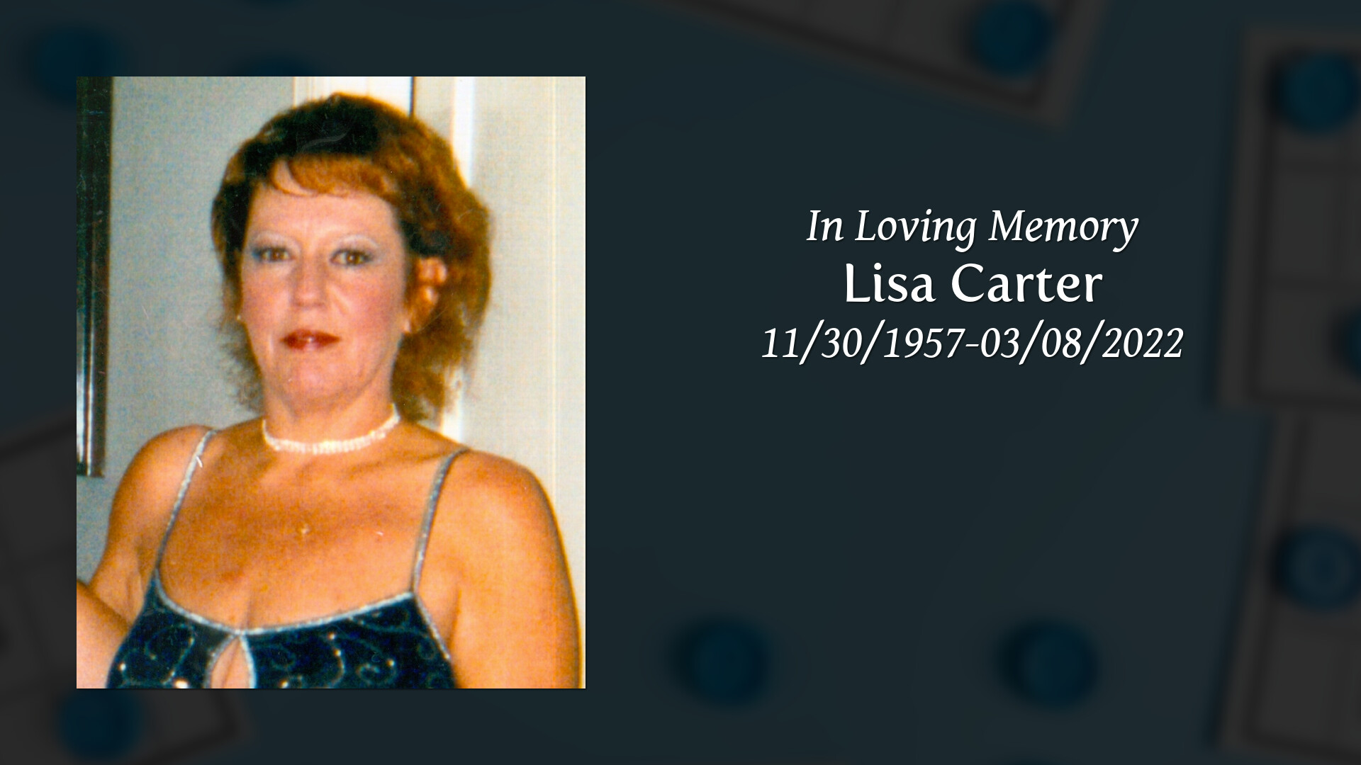 Lisa Carter Tribute Video