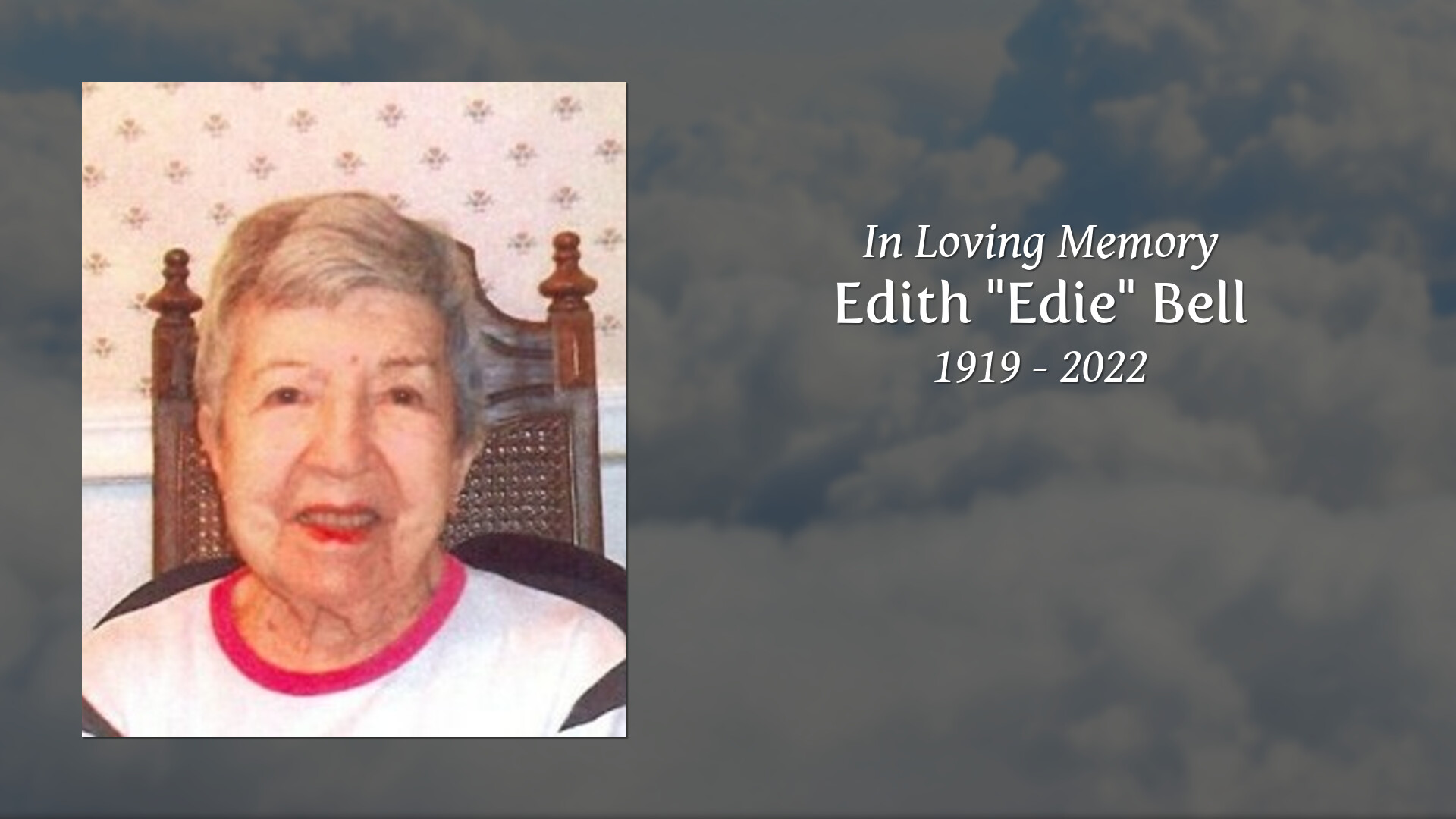 Edith "Edie" Bell Tribute Video