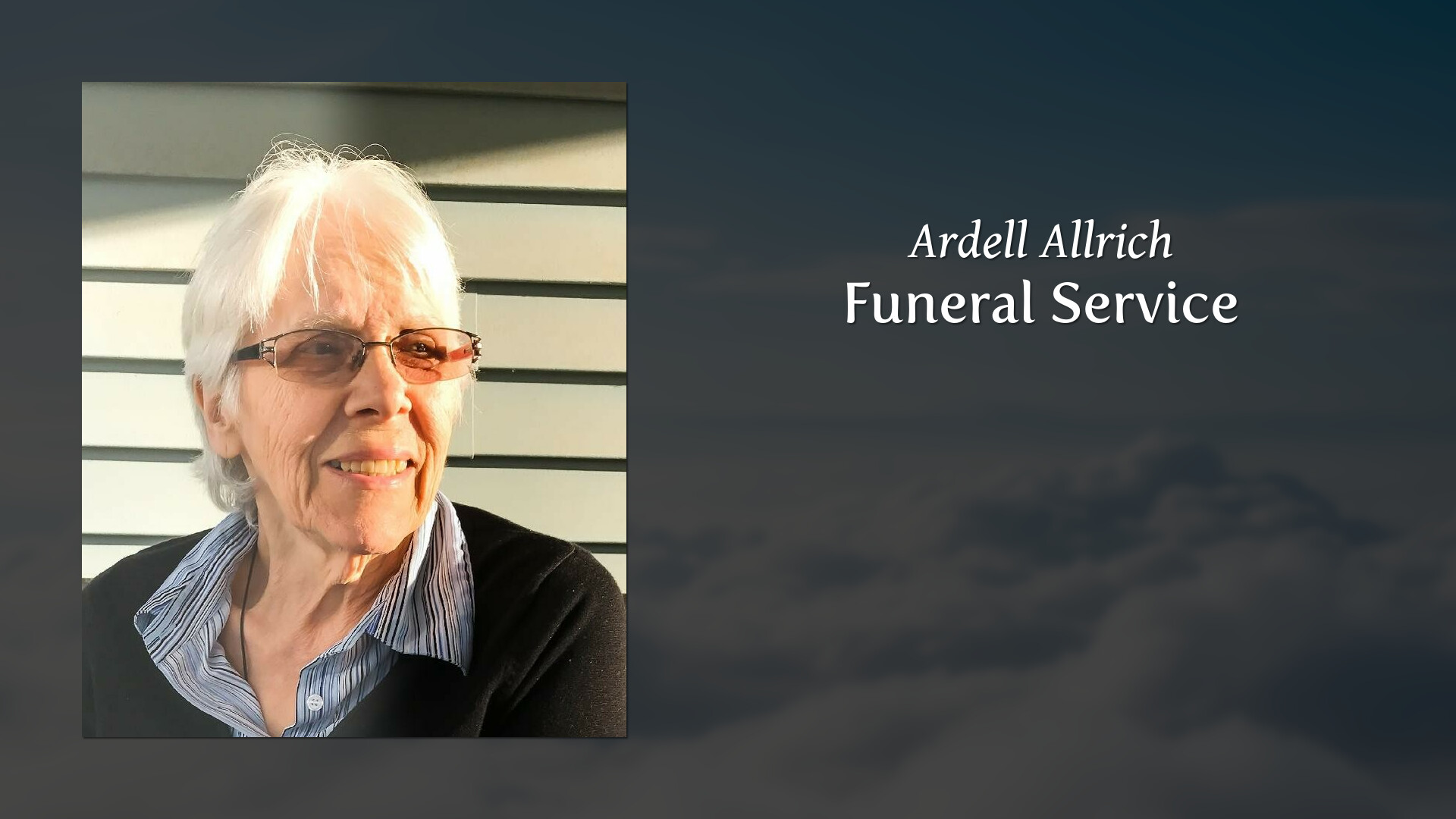 Funeral Service - Tribute Video