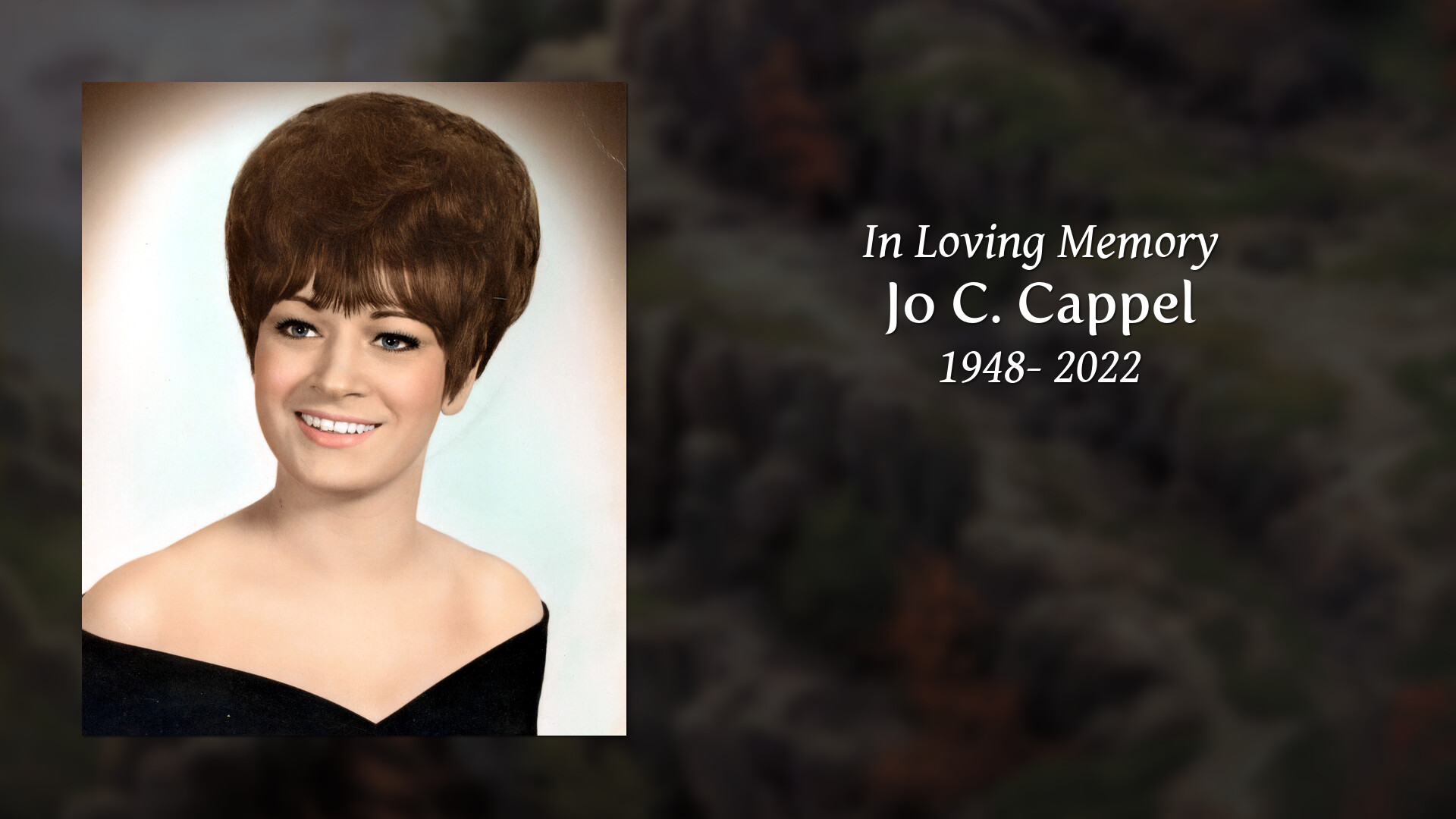 Jo C. Cappel - Tribute Video