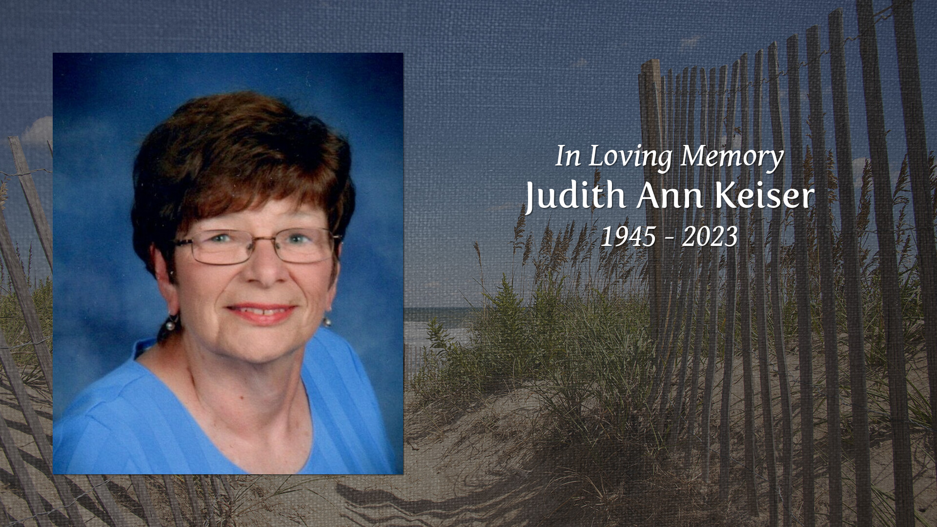 Judith ann keiser tribute video