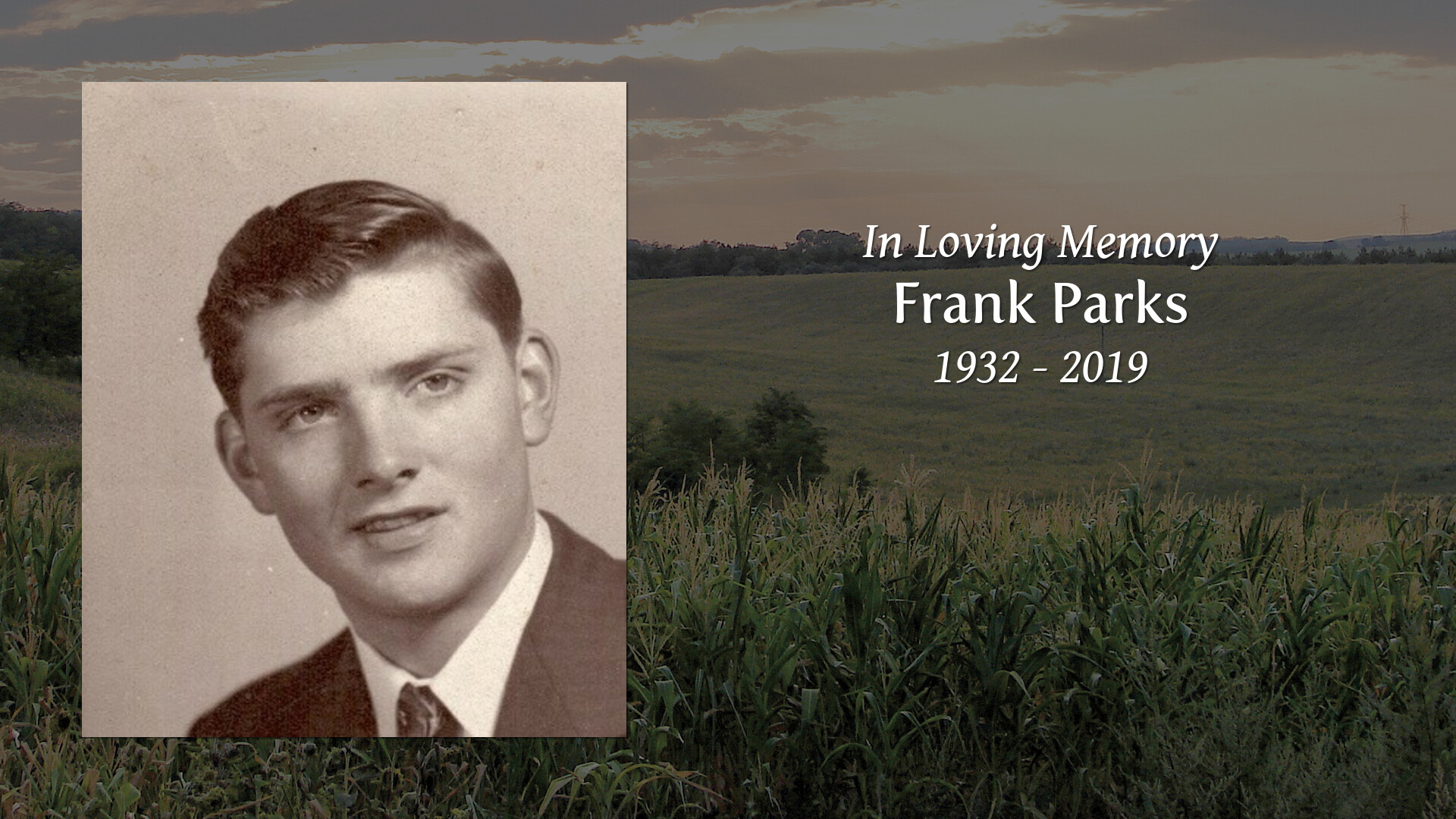 Frank Parks Tribute Video