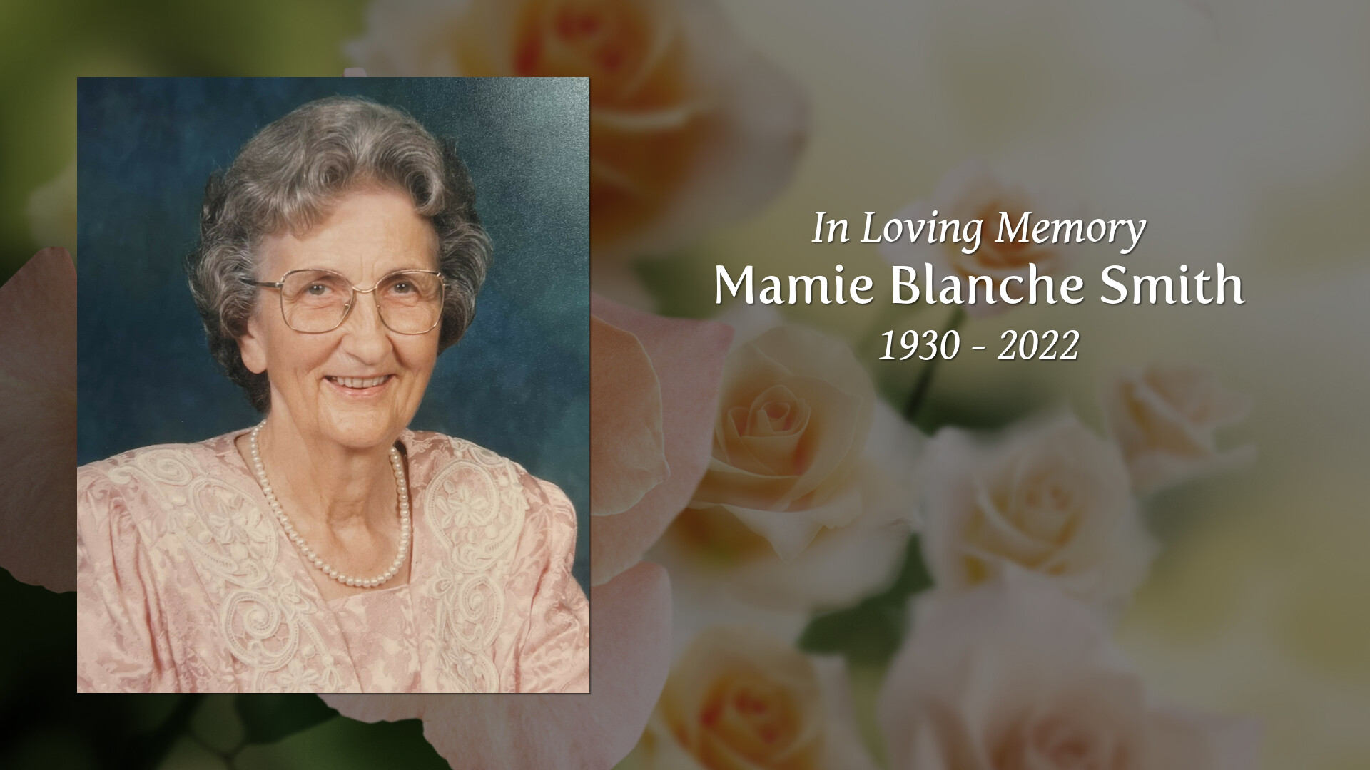 Mamie Blanche Smith Tribute Video