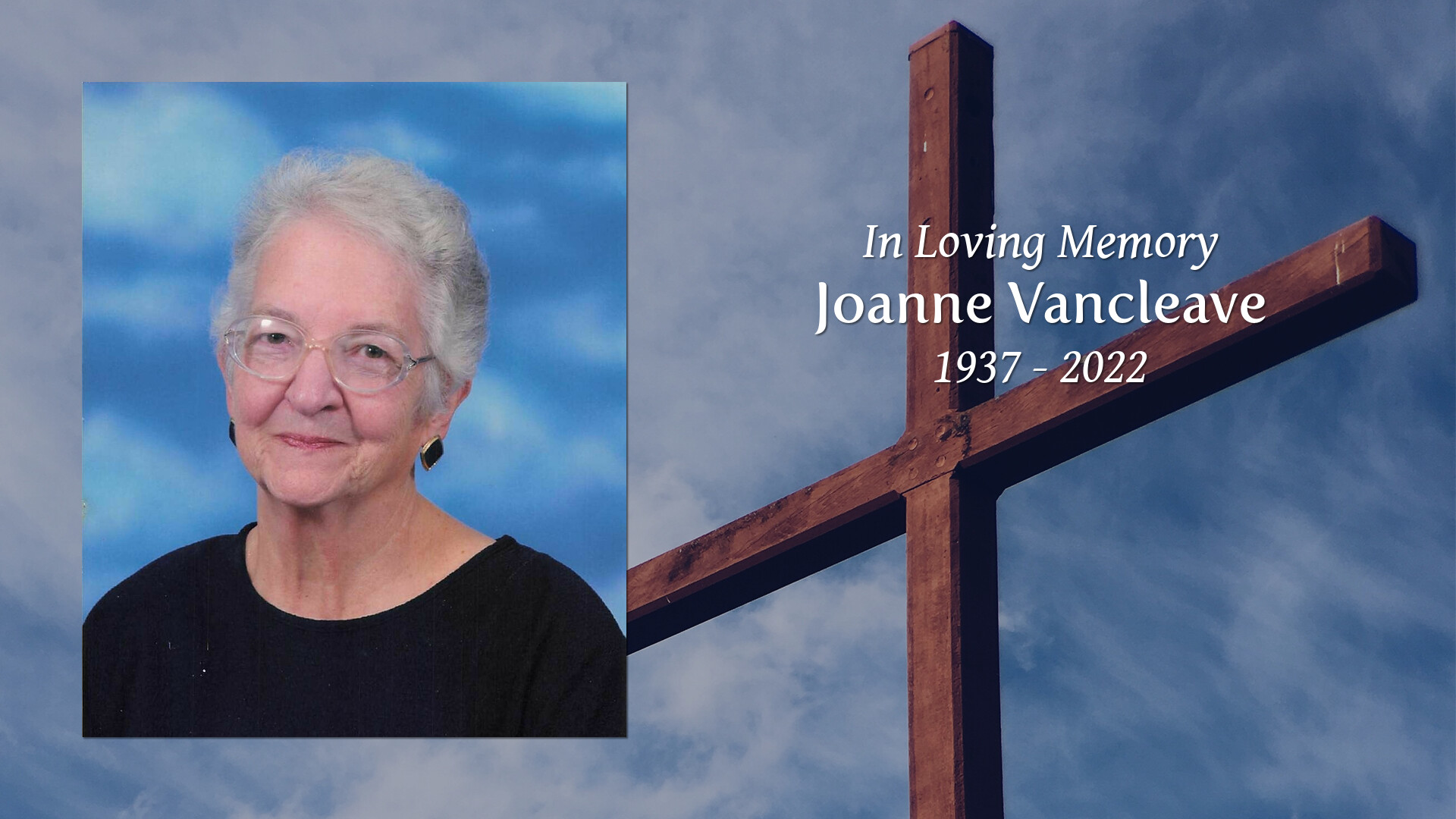 Joanne Vancleave Tribute Video