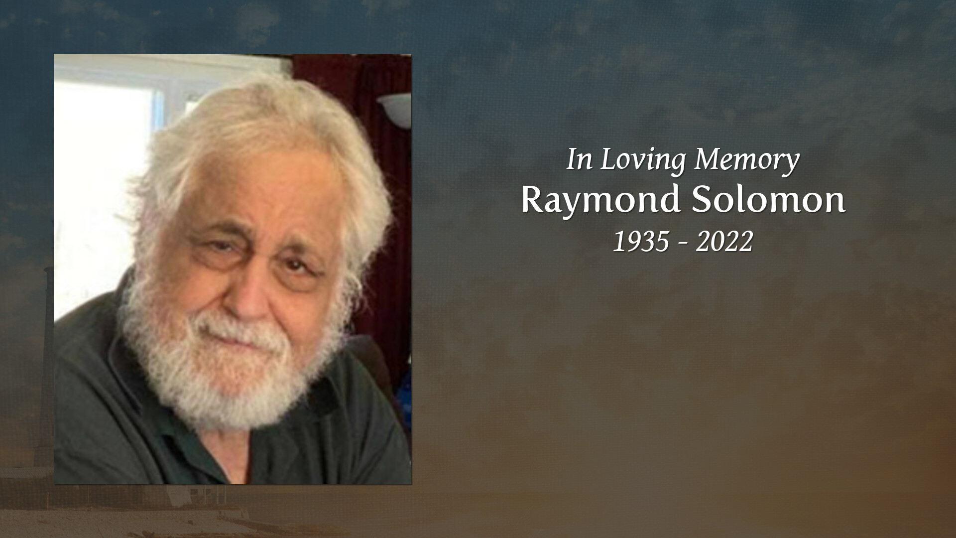 Raymond Solomon Tribute Video