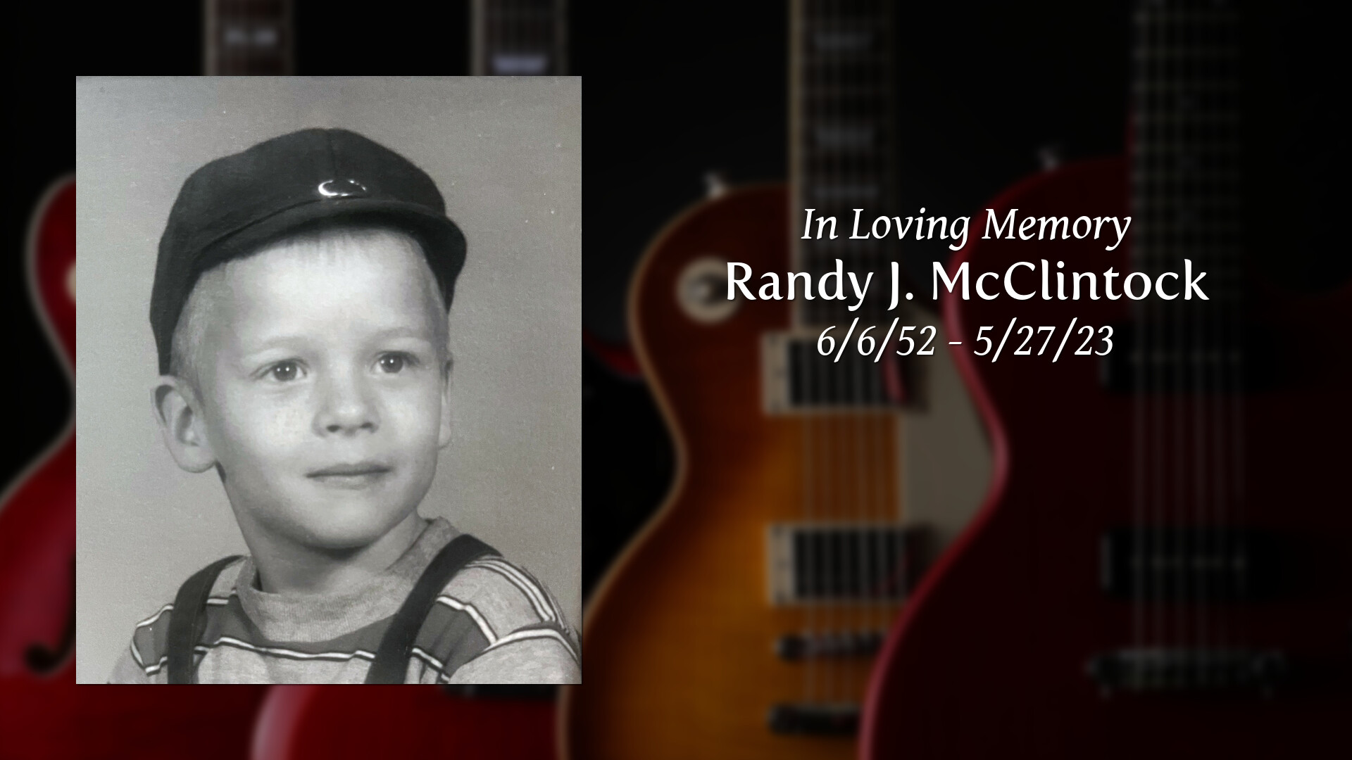 Randy J. McClintock Tribute Video