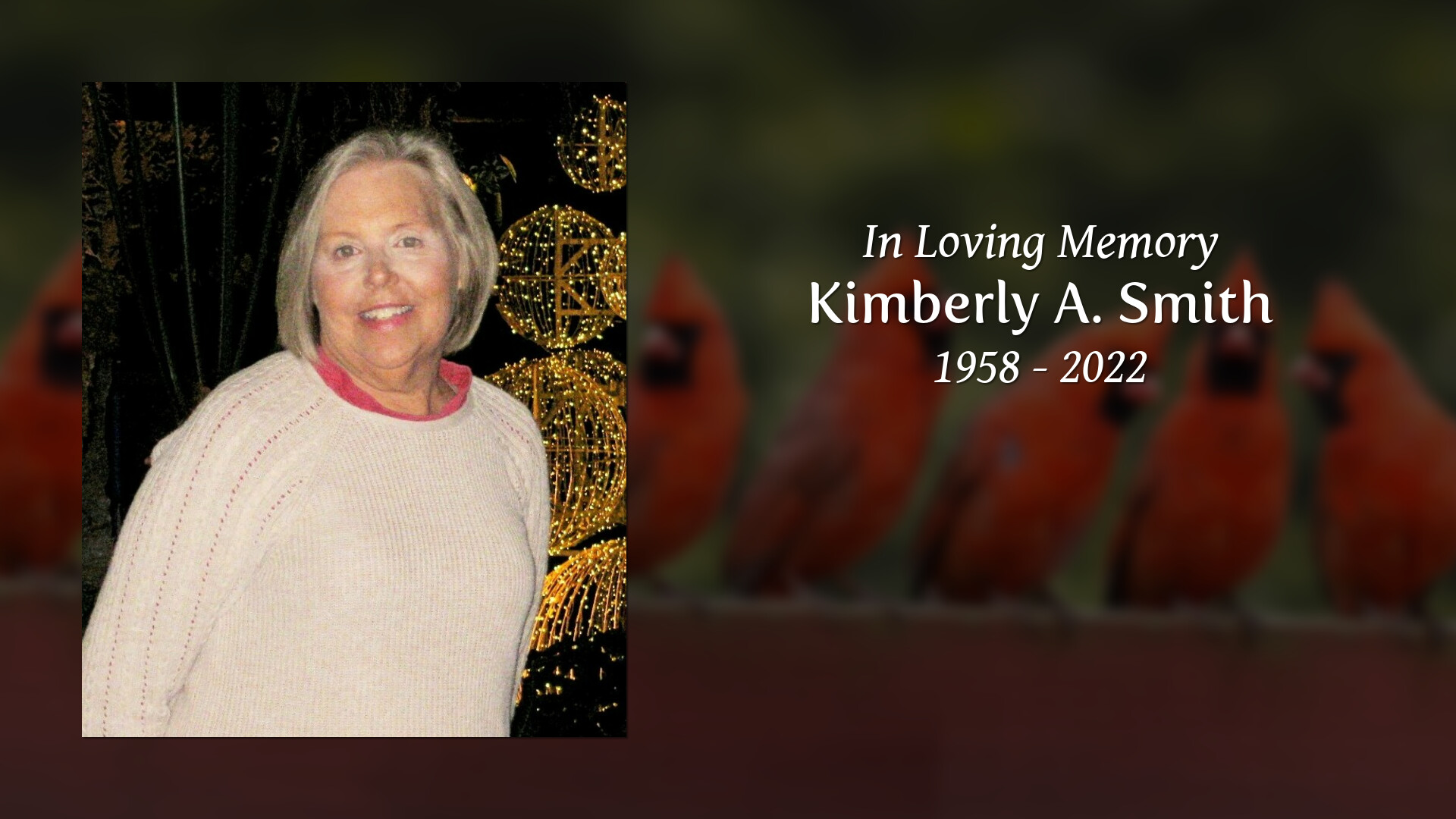 Kimberly A. Smith Tribute Video