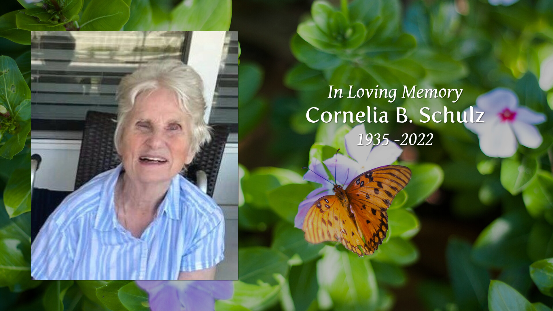 Cornelia B. Schulz Tribute Video