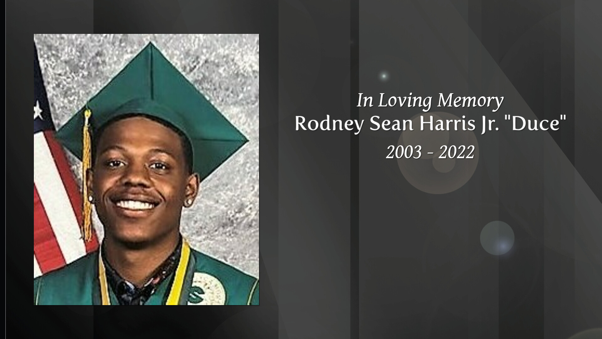 Rodney Sean Harris Jr. "Duce" Tribute Video