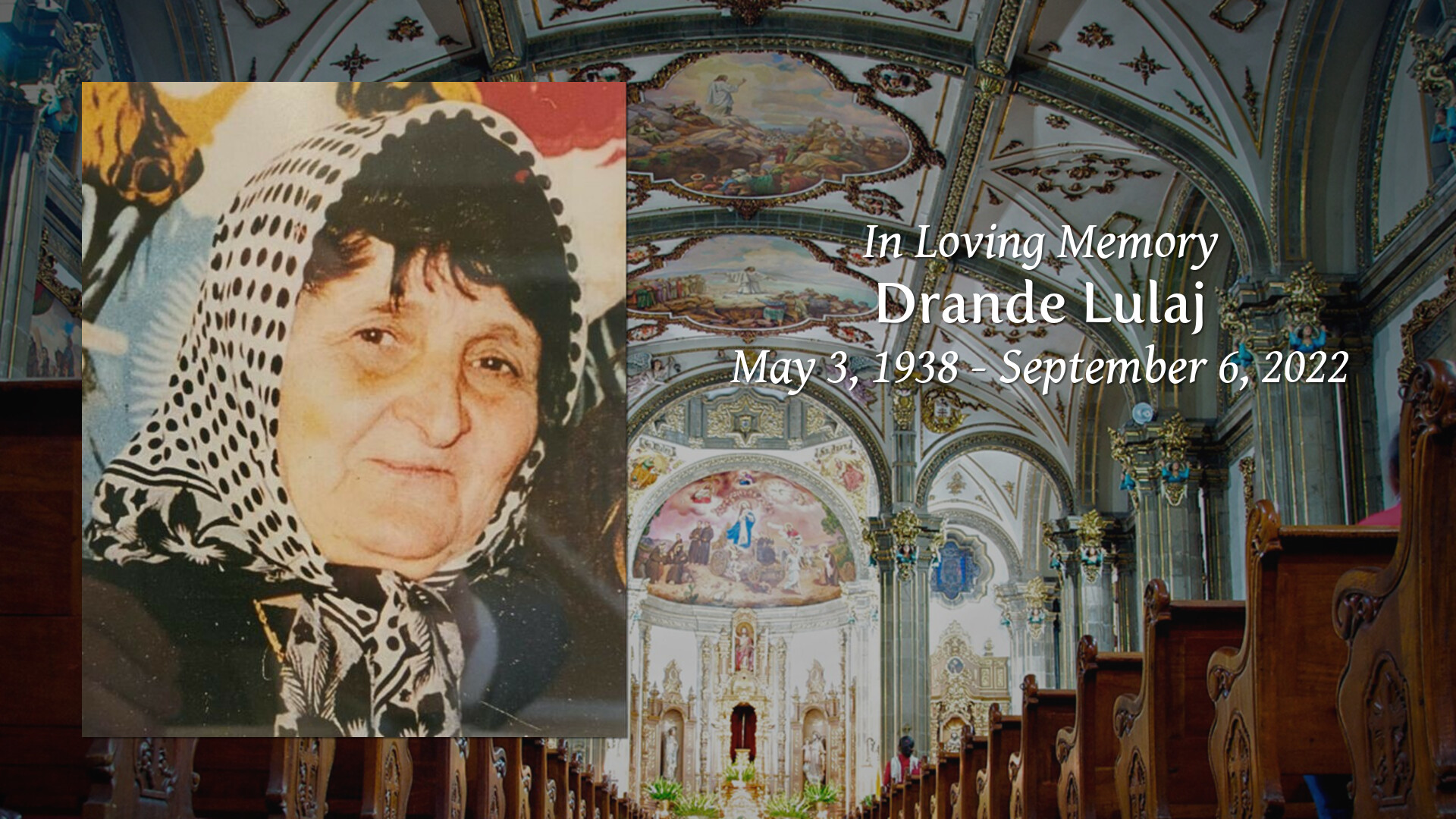 Drande Lulaj Tribute Video