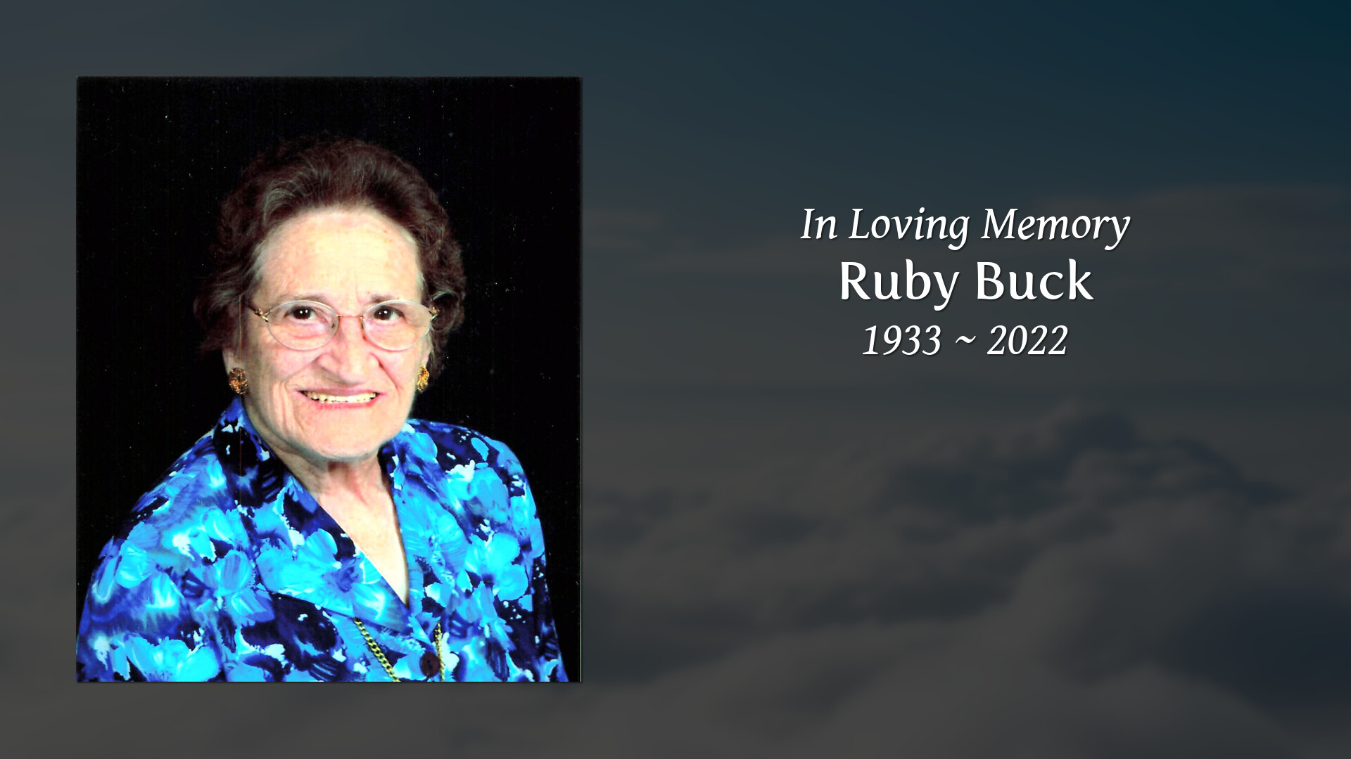 Ruby Buck Obituary , Buster “Buck” Hedrick Obituary (1927 – TUGY