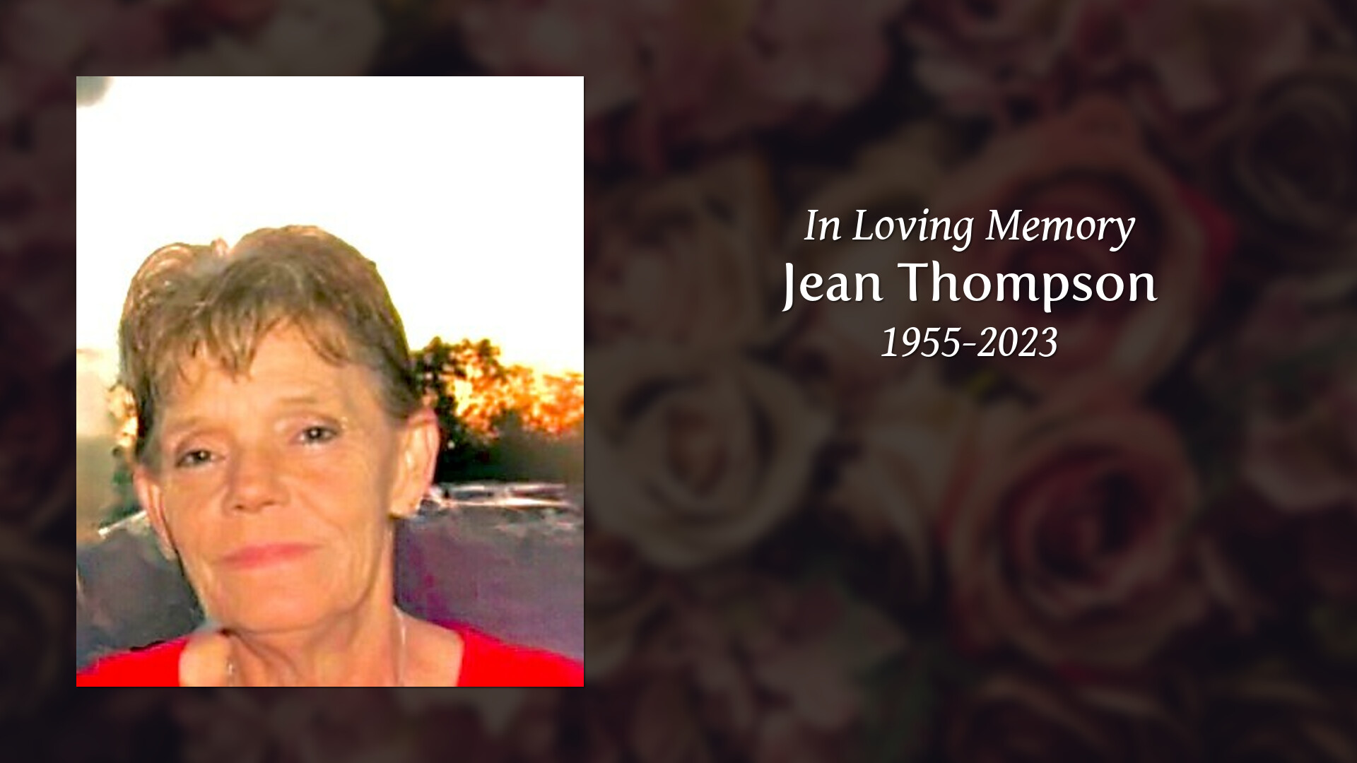 Jean Thompson Tribute Video
