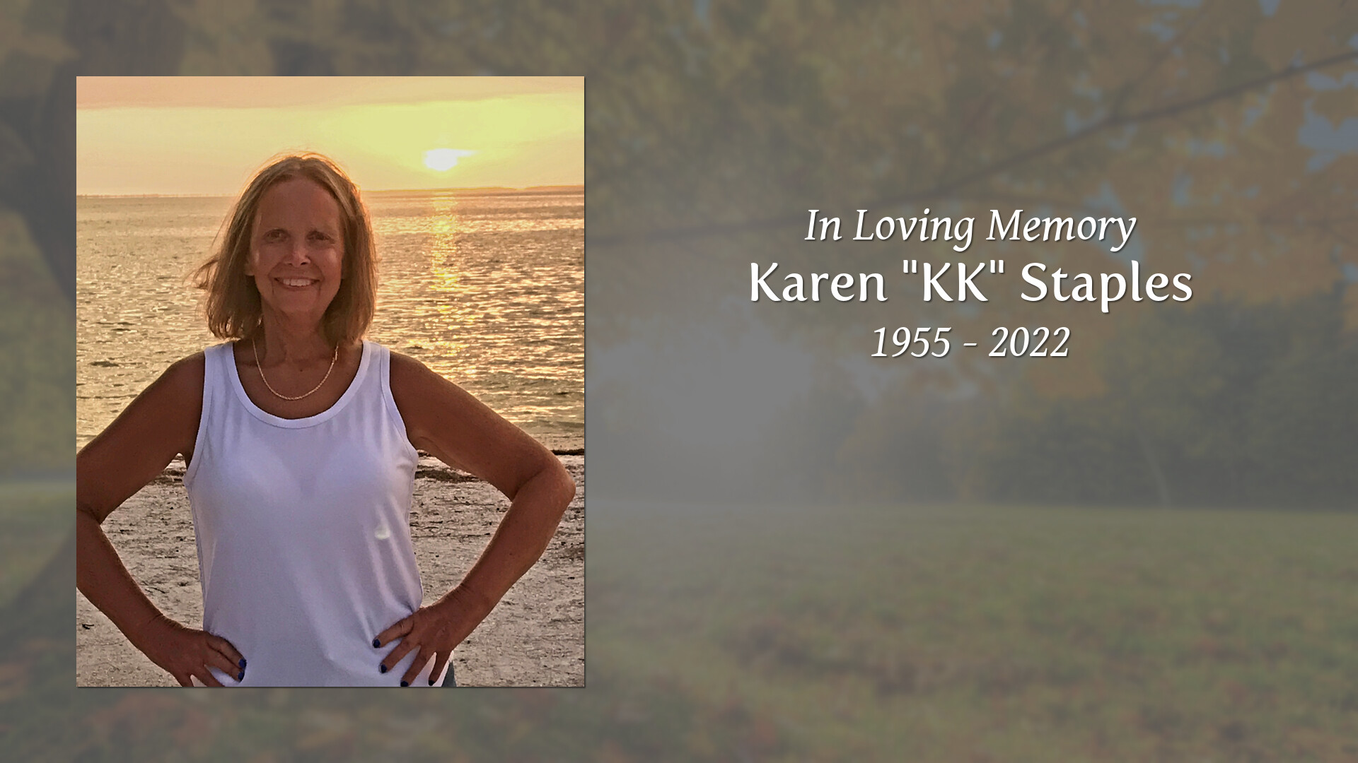 Karen "KK" Staples Tribute Video