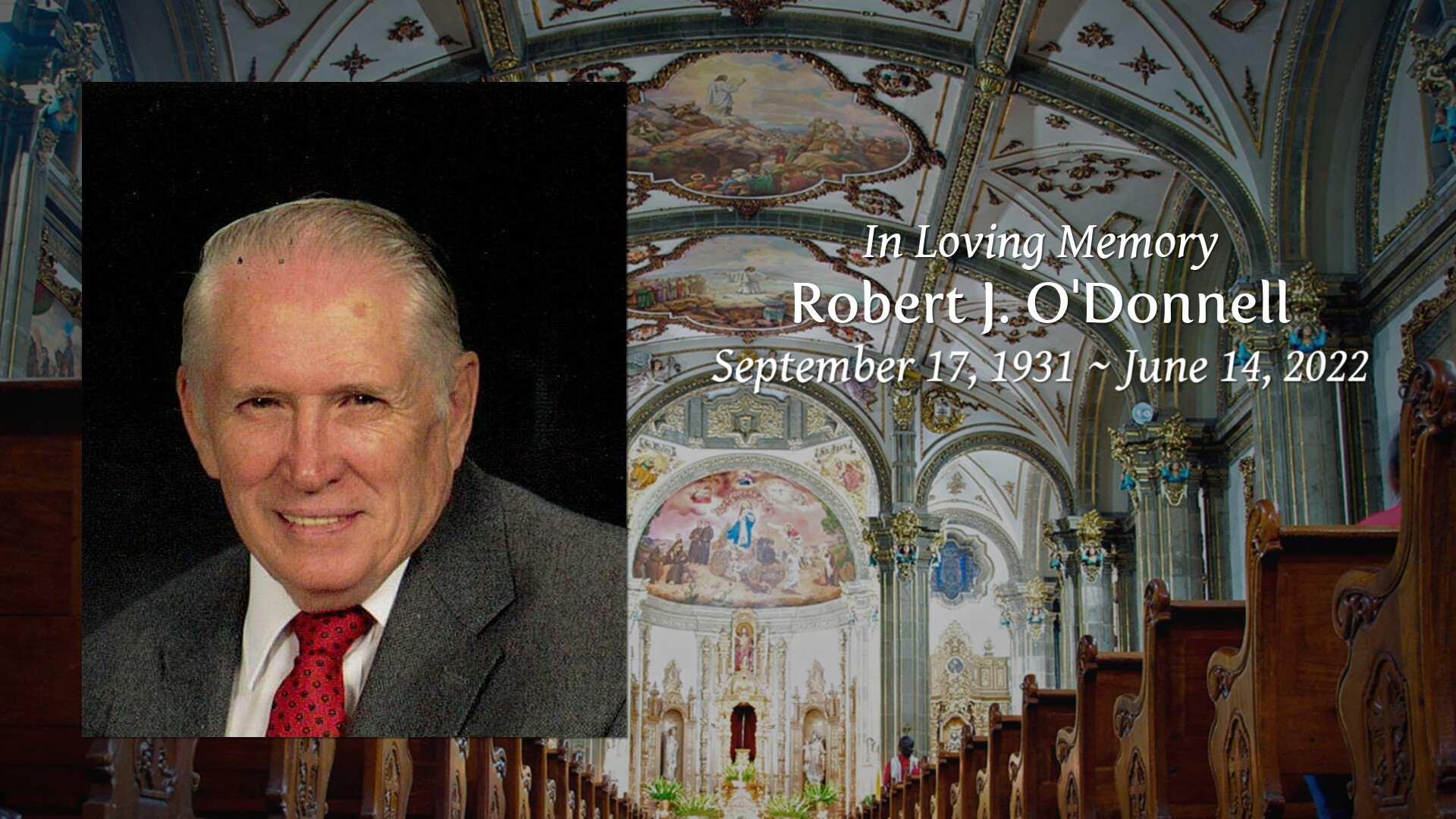 Robert J. O'Donnell Tribute Video