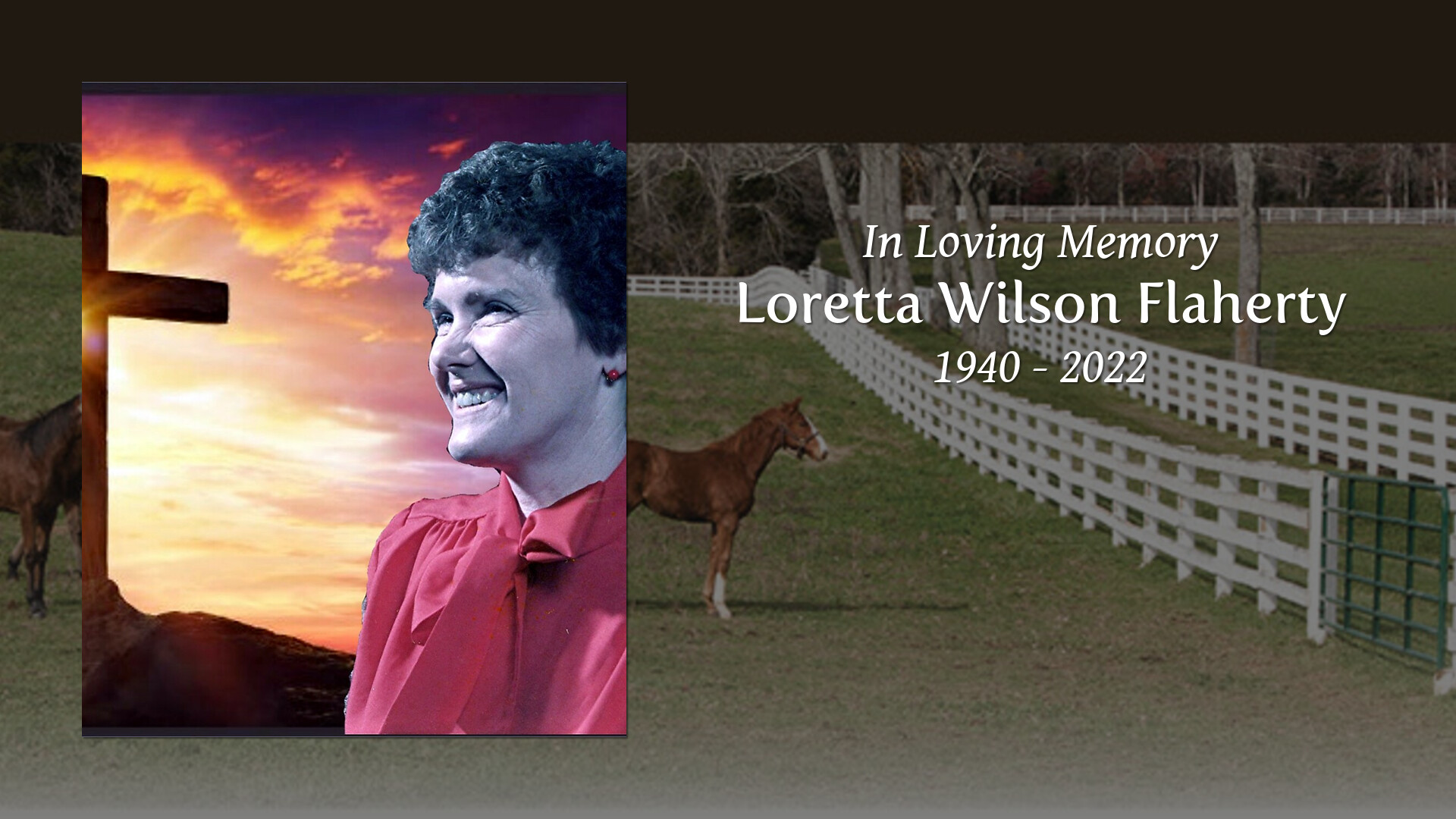 Loretta Wilson Flaherty Tribute Video