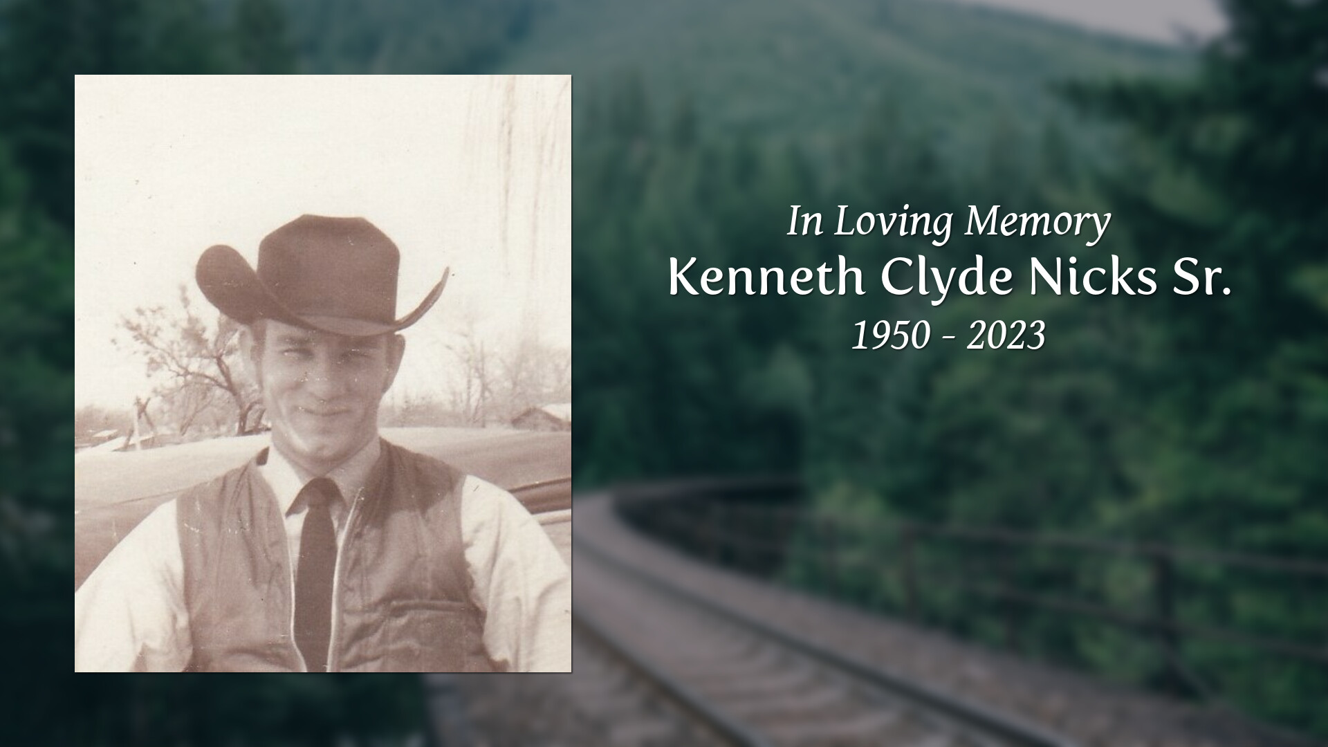 Clyde Nicks Sr. Tribute Video