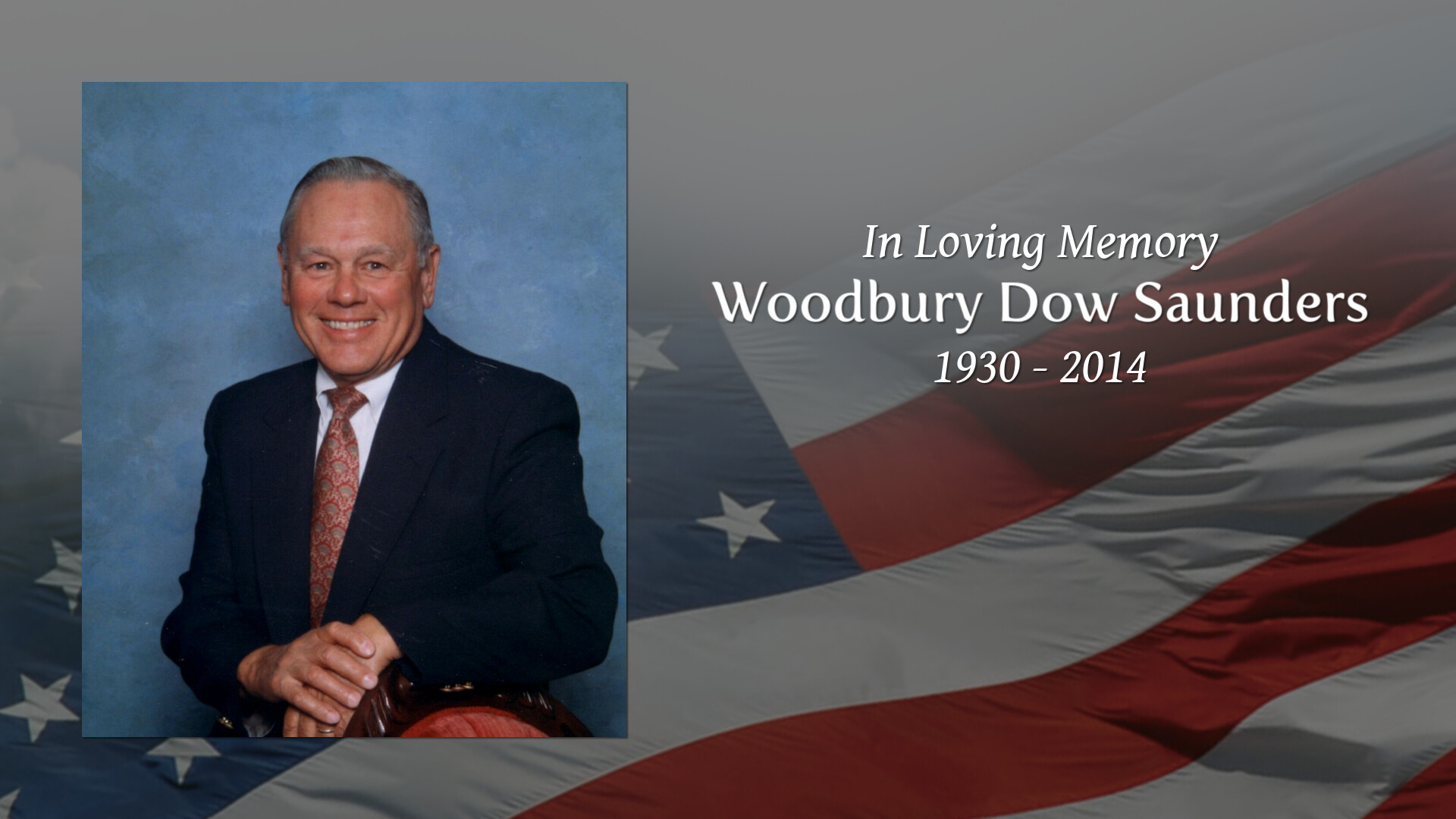 Woodbury Dow Saunders Tribute Video