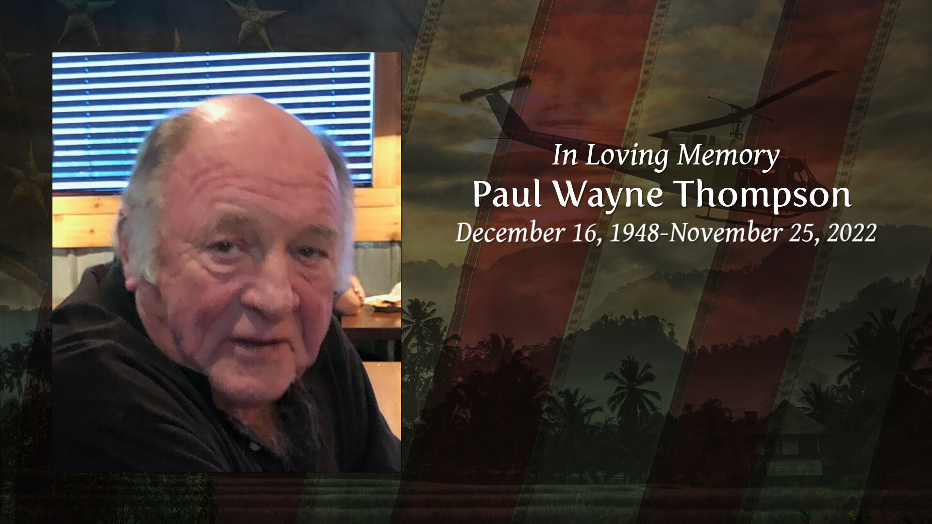 Paul Wayne Thompson Tribute Video