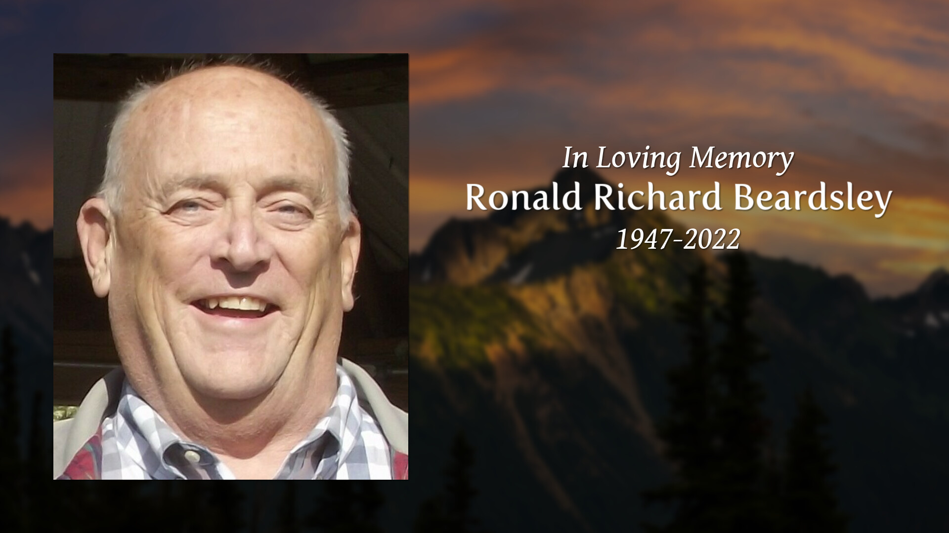 Ronald Richard Beardsley Tribute Video
