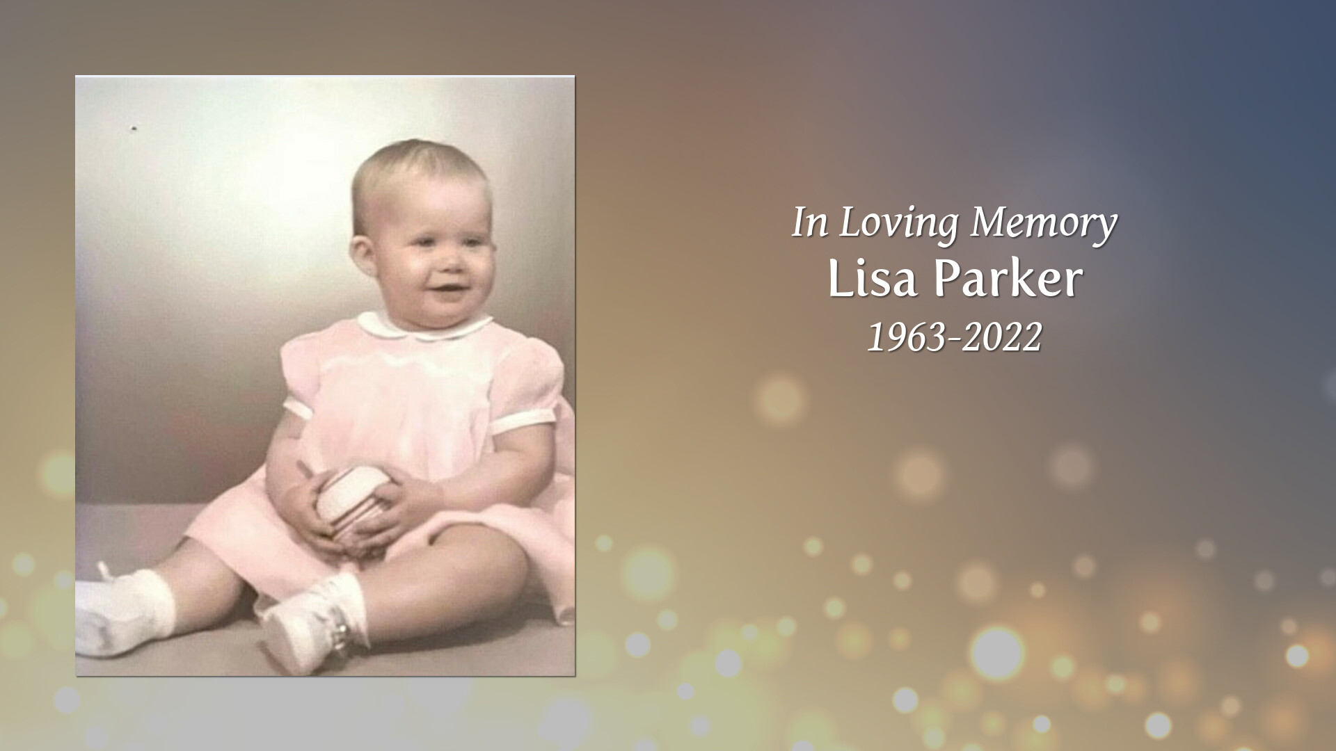 Lisa Parker Tribute Video