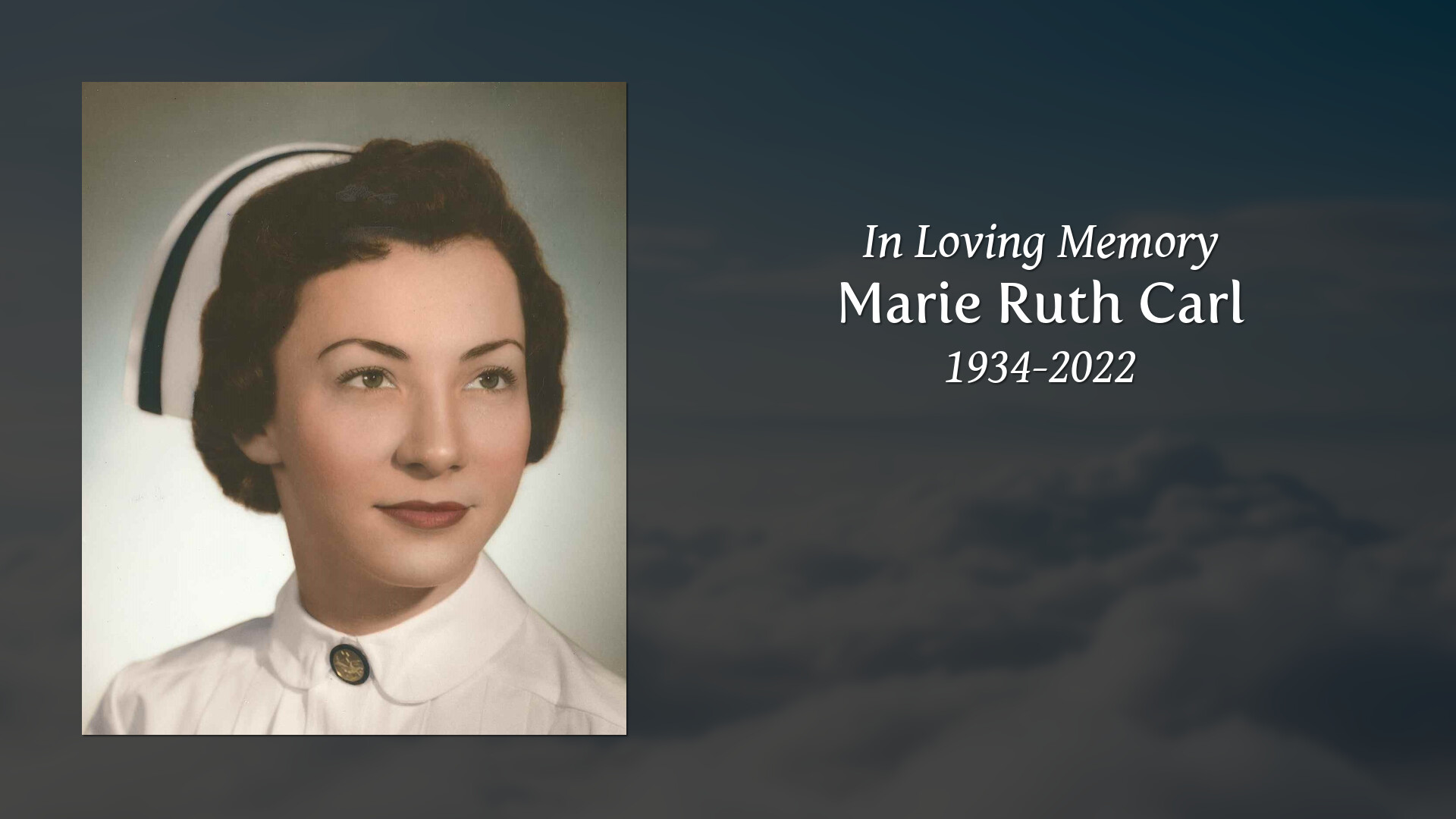 Marie Ruth Carl - Tribute Video