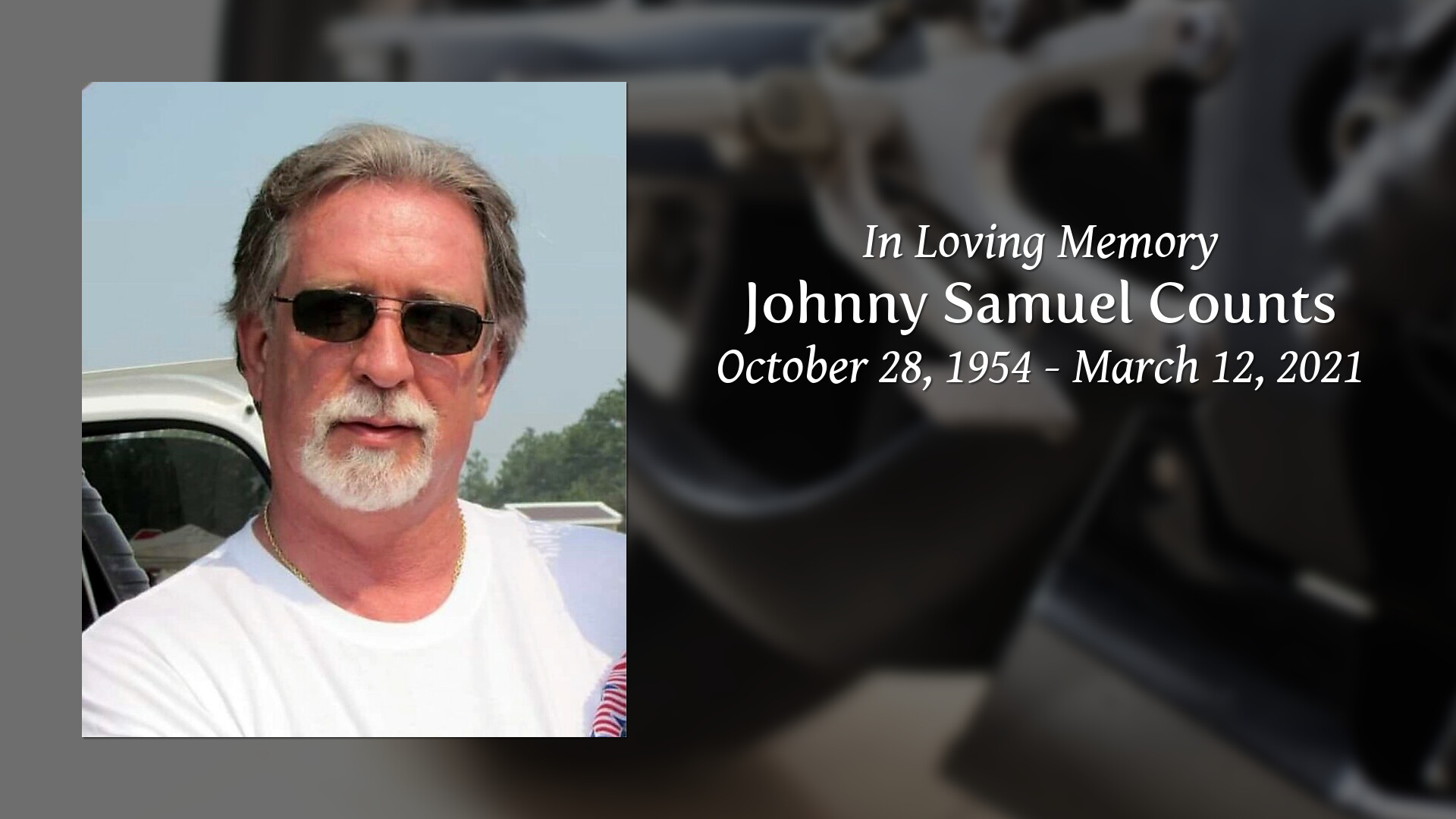 Johnny Samuel Counts - Tribute Video