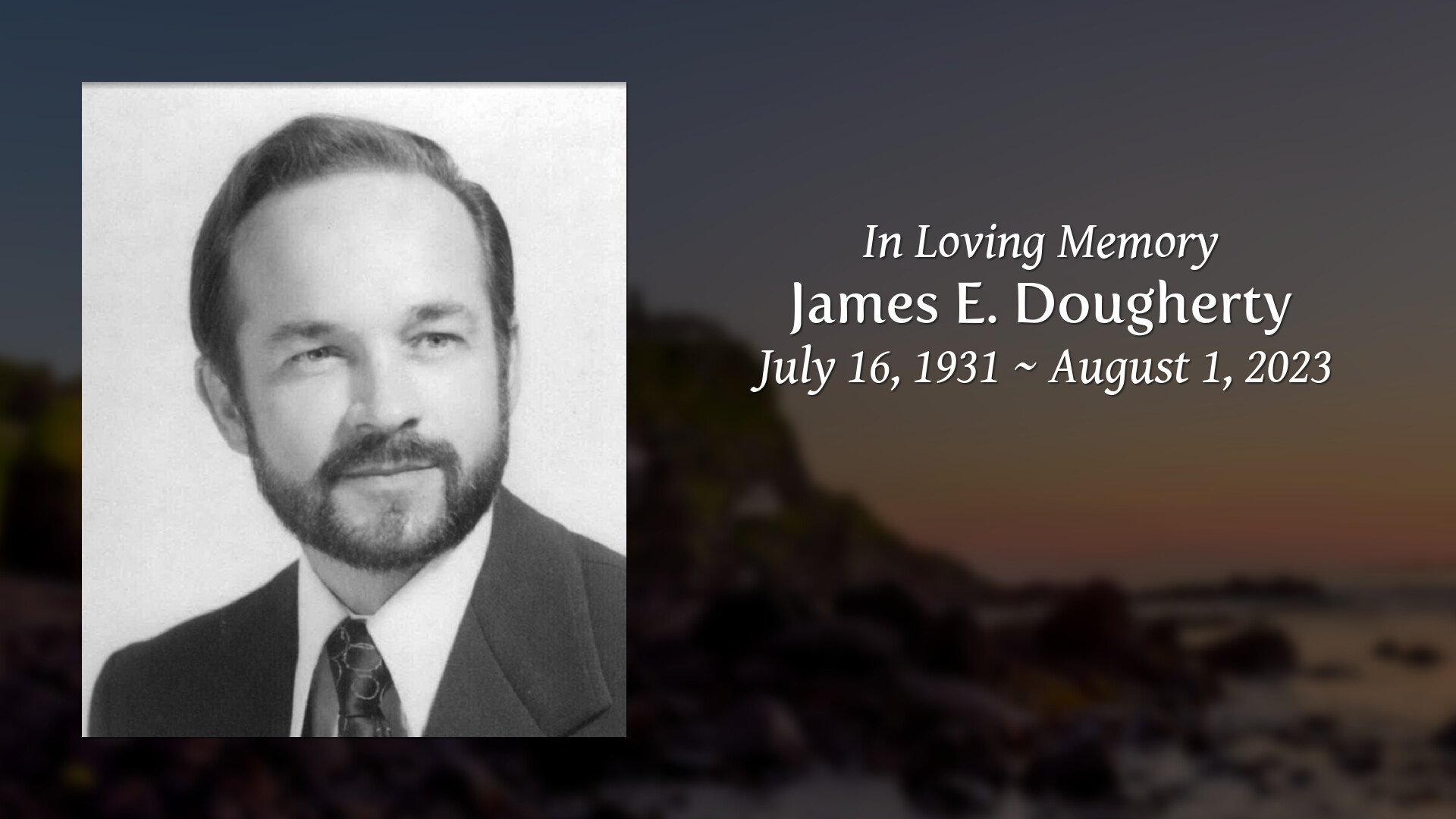 James E. Dougherty Tribute Video