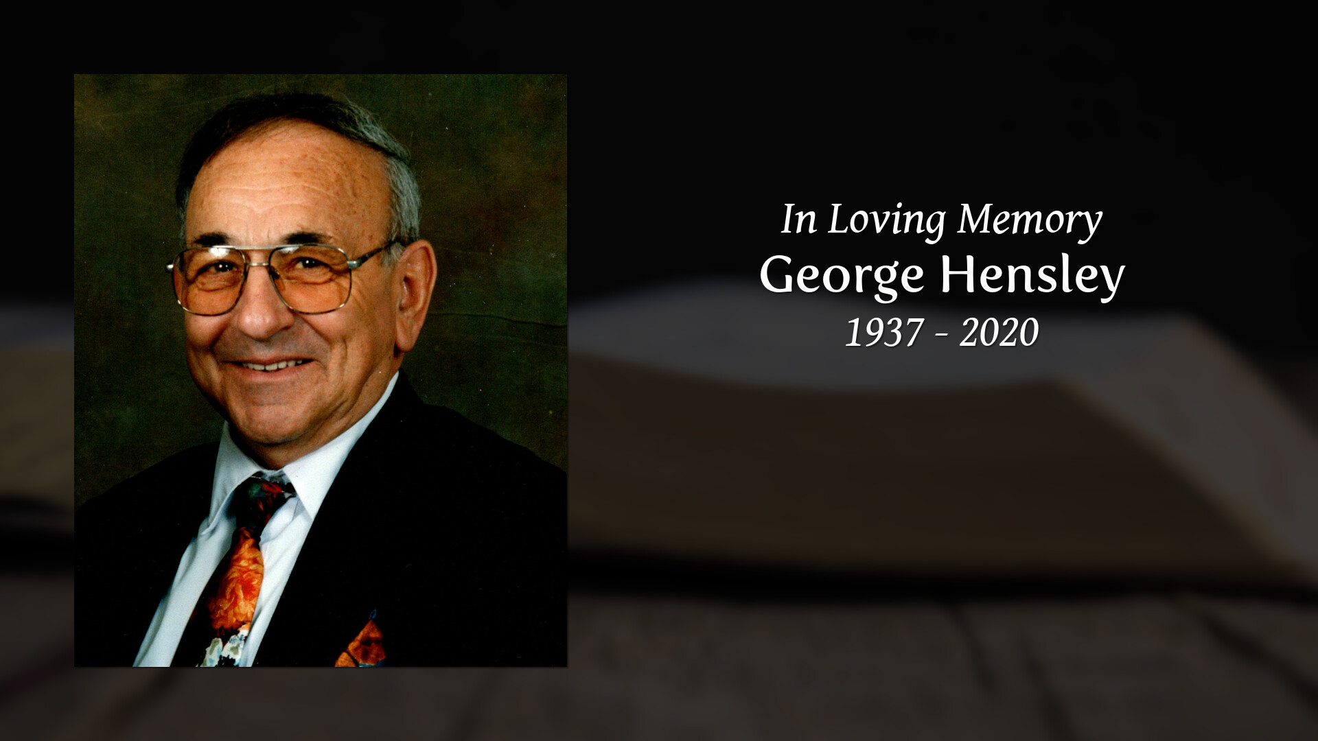 Hensley Tribute Video